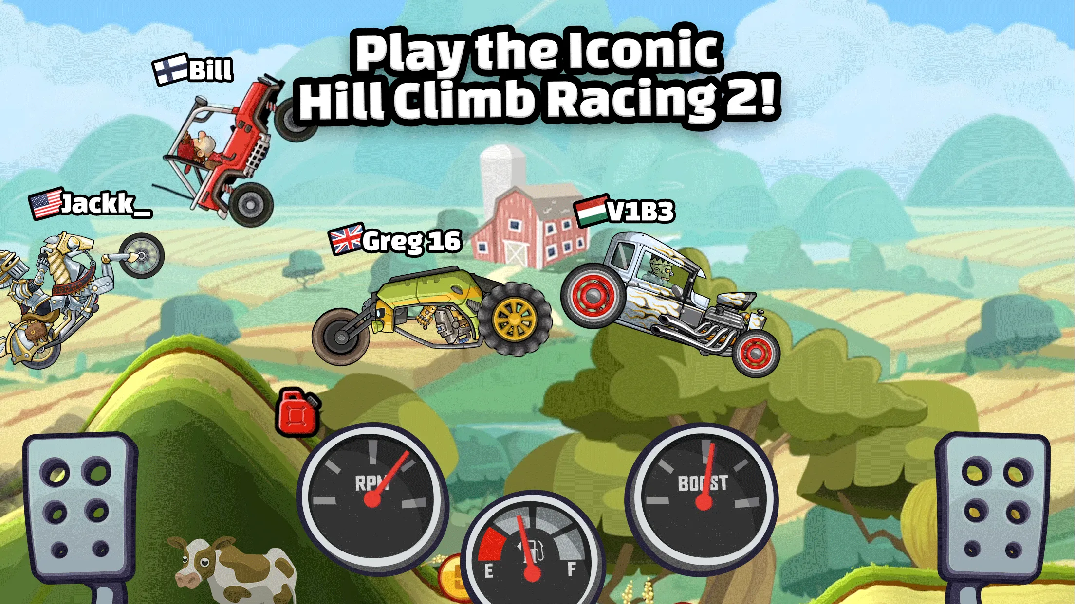 Hill Climb Racing 2 | Indus Appstore | Screenshot