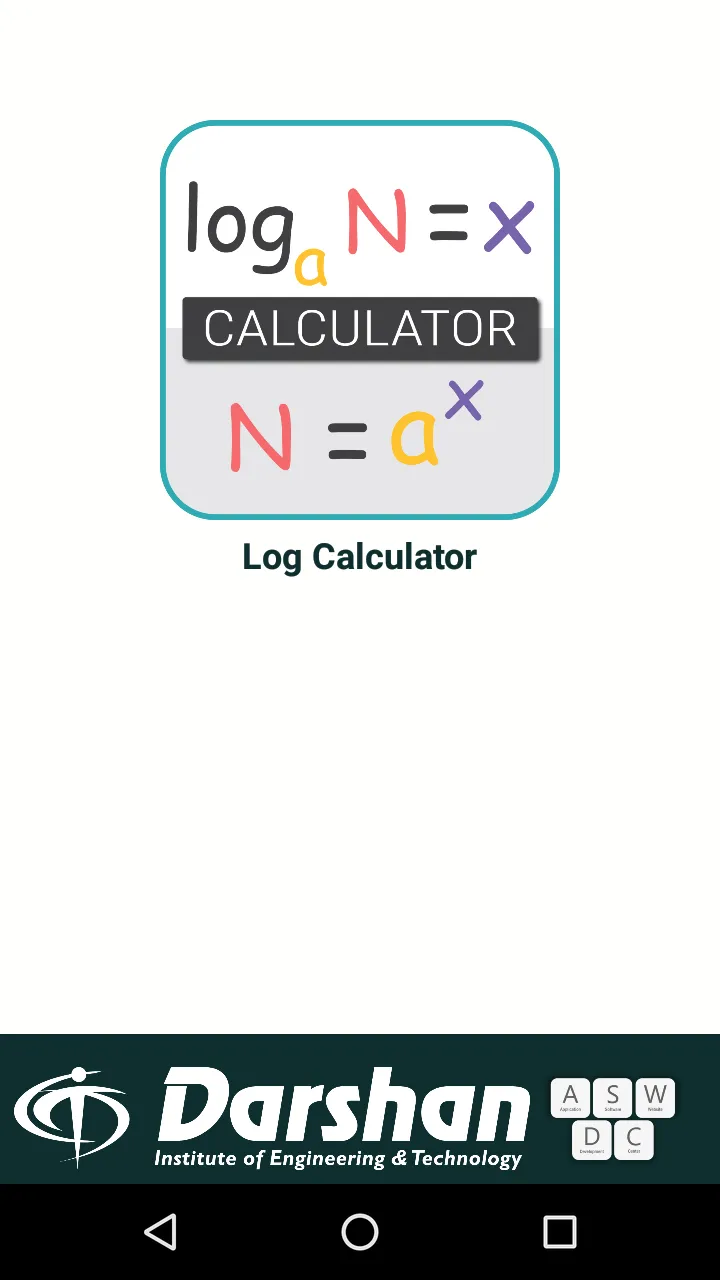 Log Calculator | Indus Appstore | Screenshot