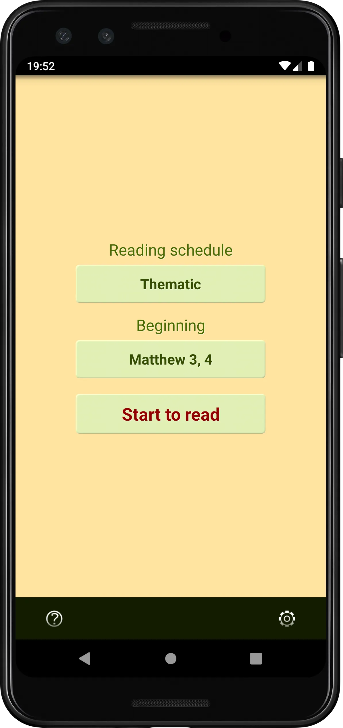 Bible Reading Schedule | Indus Appstore | Screenshot