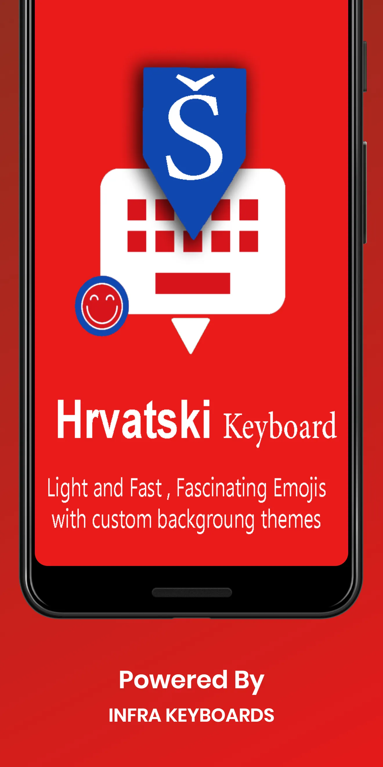 Croatian Keyboard by Infra | Indus Appstore | Screenshot