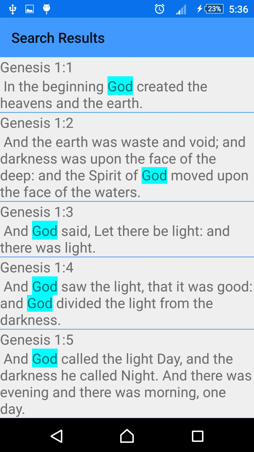 Bible- ASV | Indus Appstore | Screenshot