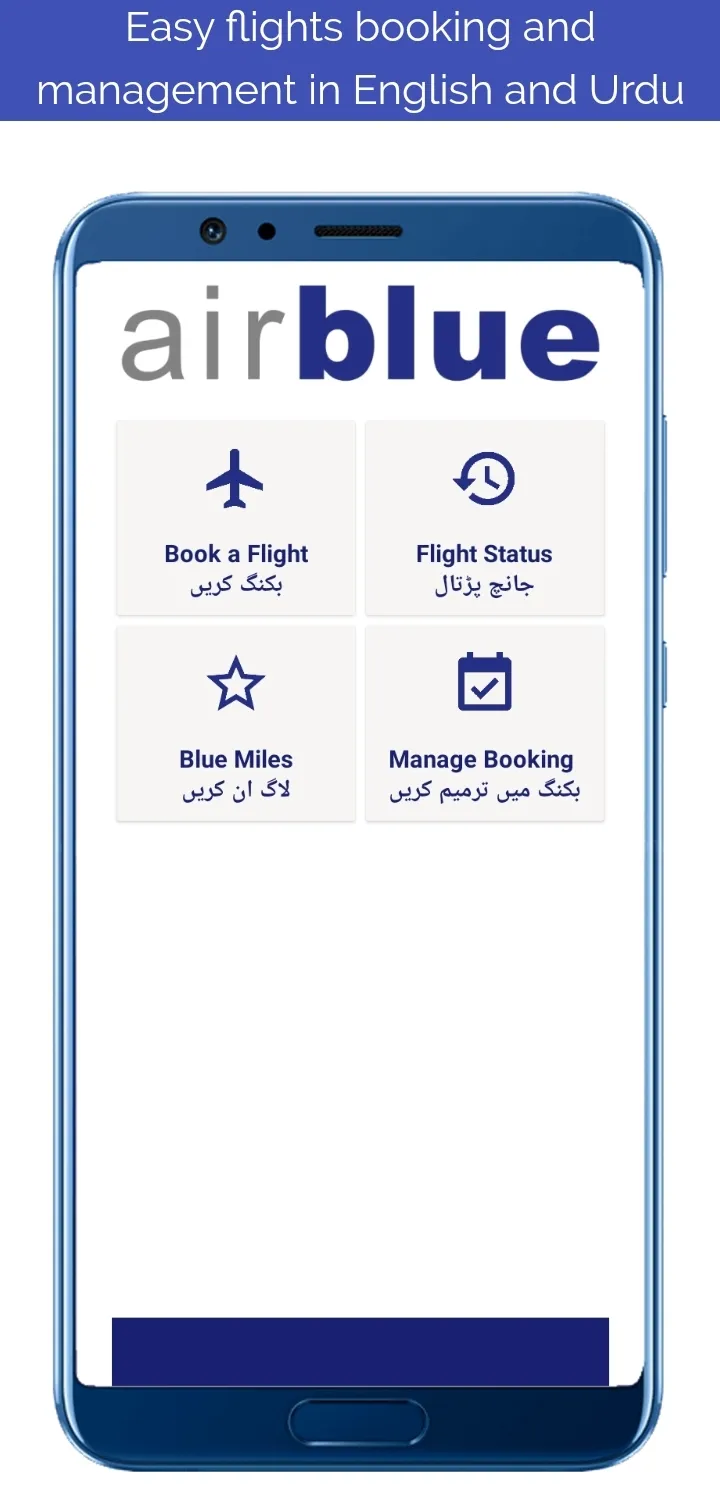 Blue Flights | Indus Appstore | Screenshot