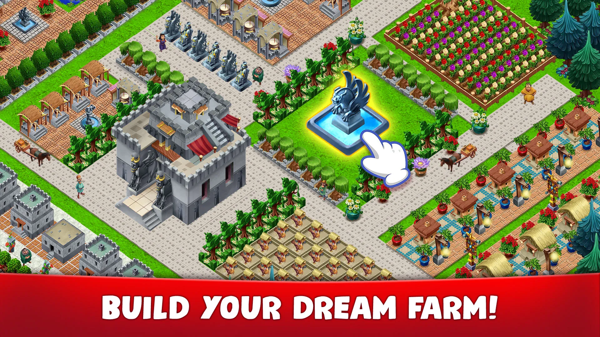 Townscapes: Farm&City Building | Indus Appstore | Screenshot