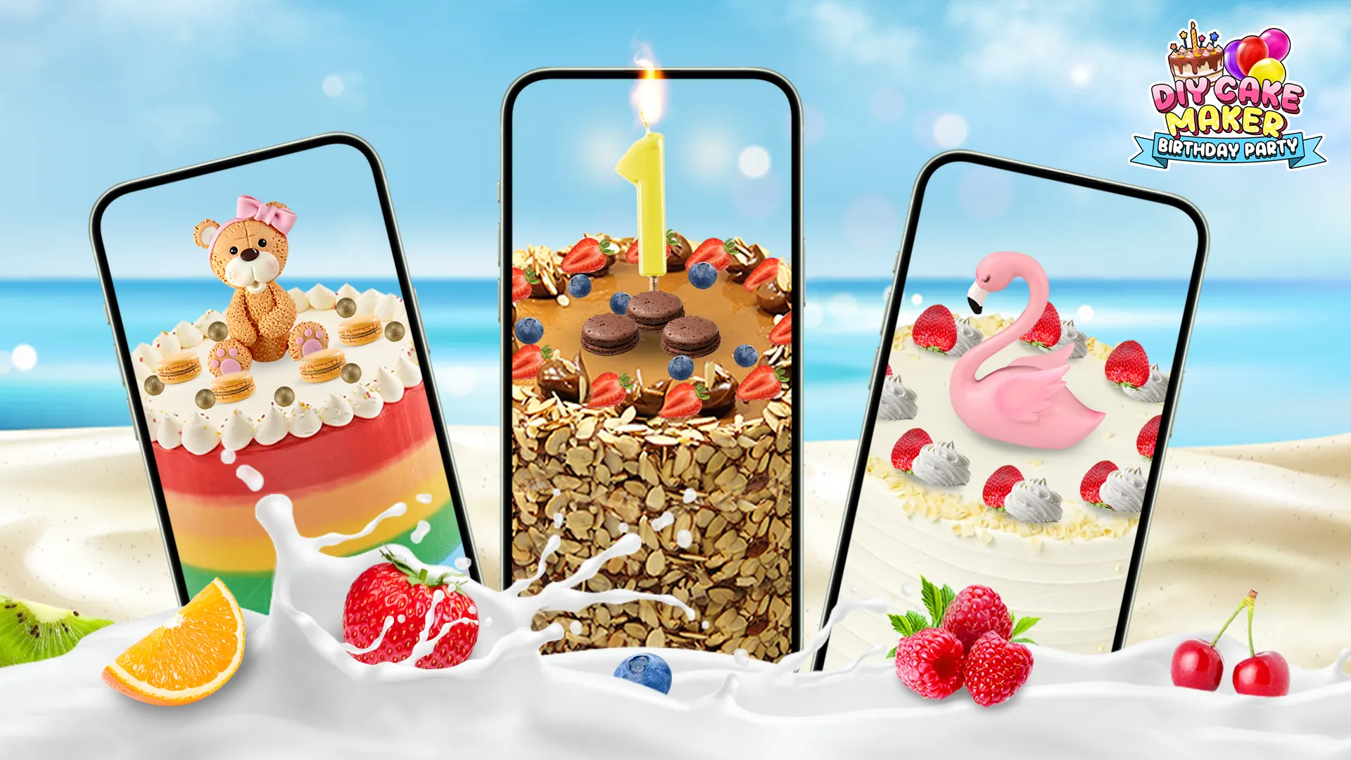 Cake DIY Maker: Birthday Party | Indus Appstore | Screenshot