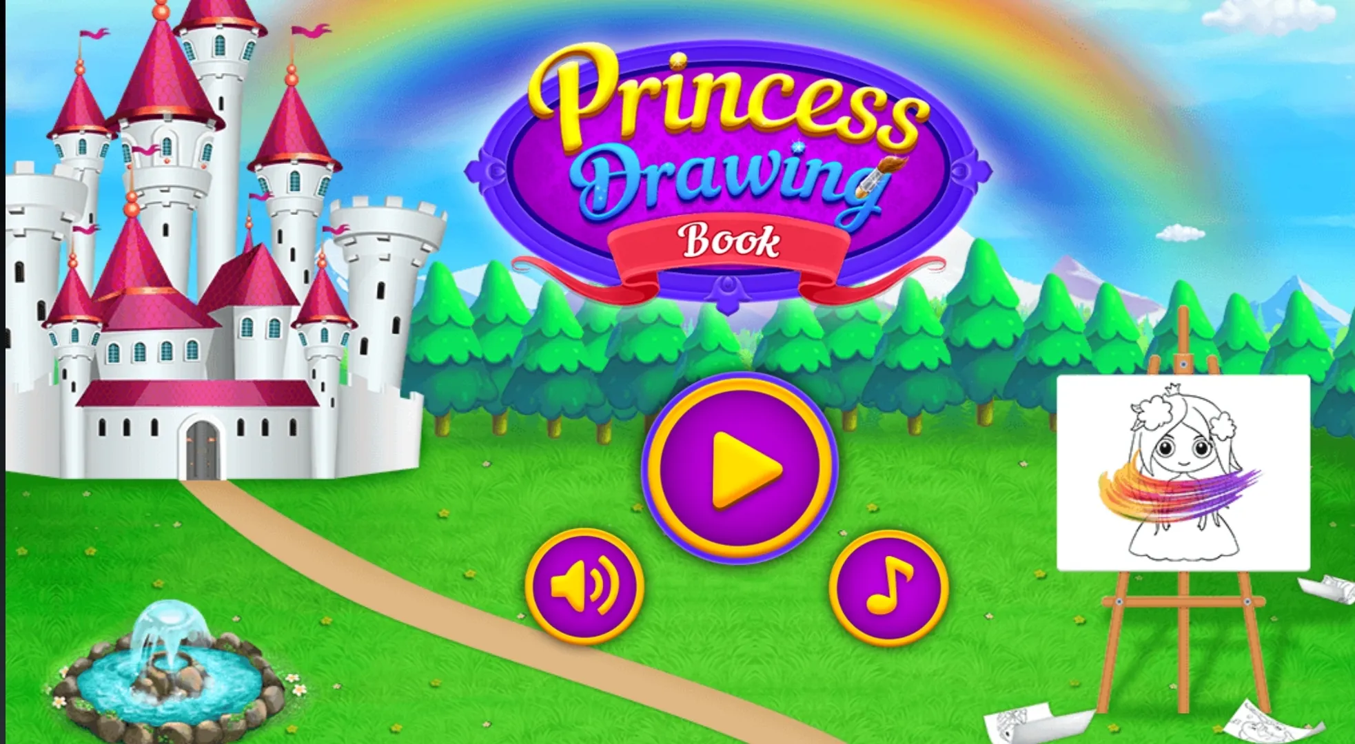 Princess Coloring Book | Indus Appstore | Screenshot