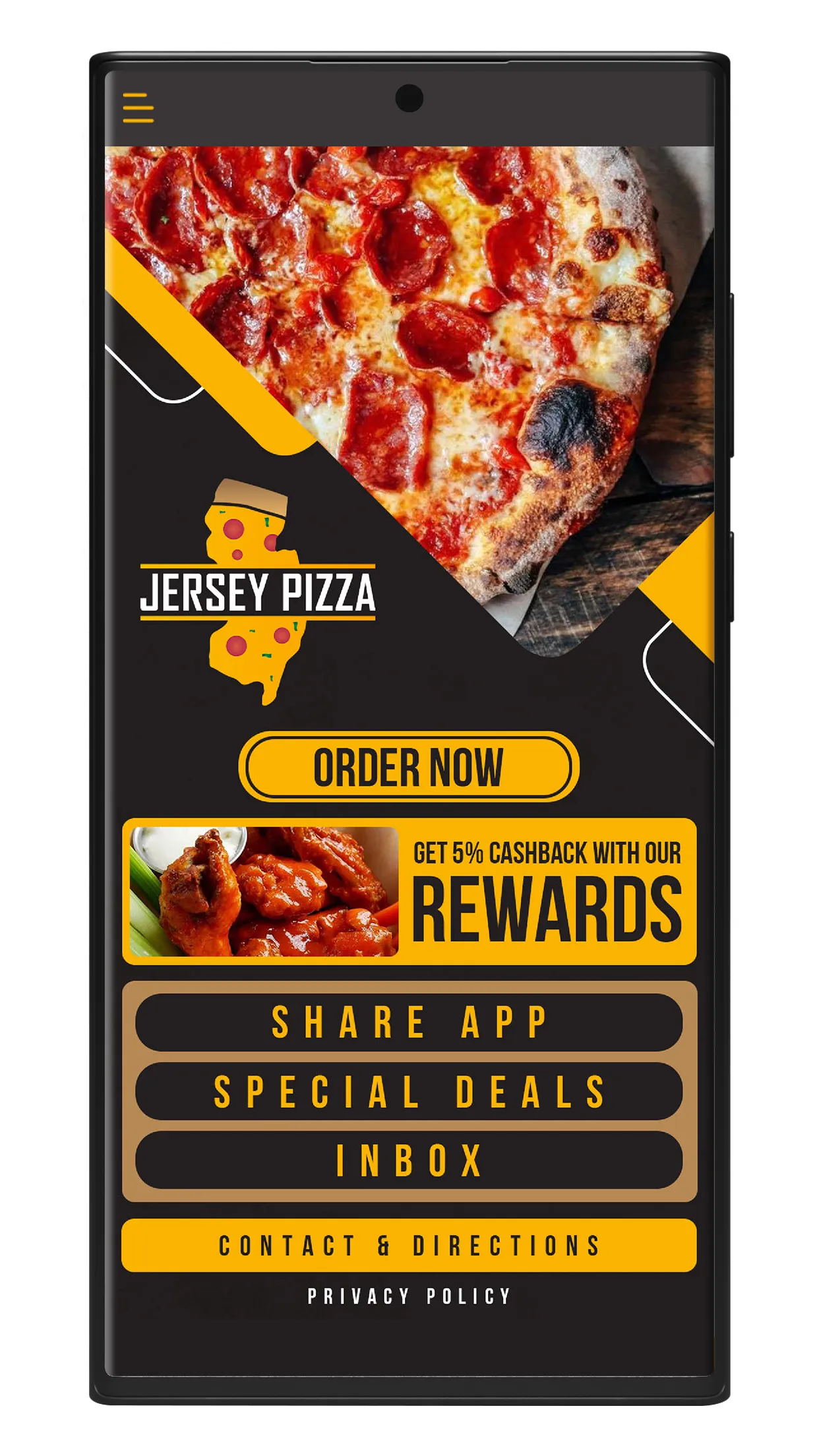 Jersey Pizza | Indus Appstore | Screenshot