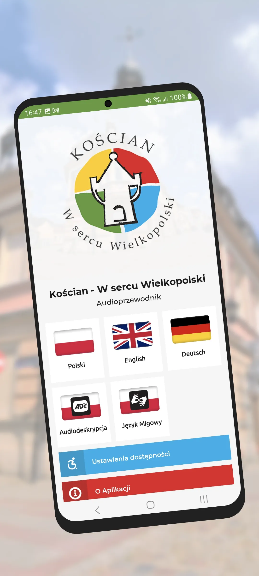 Kościan Audioprzewodnik | Indus Appstore | Screenshot