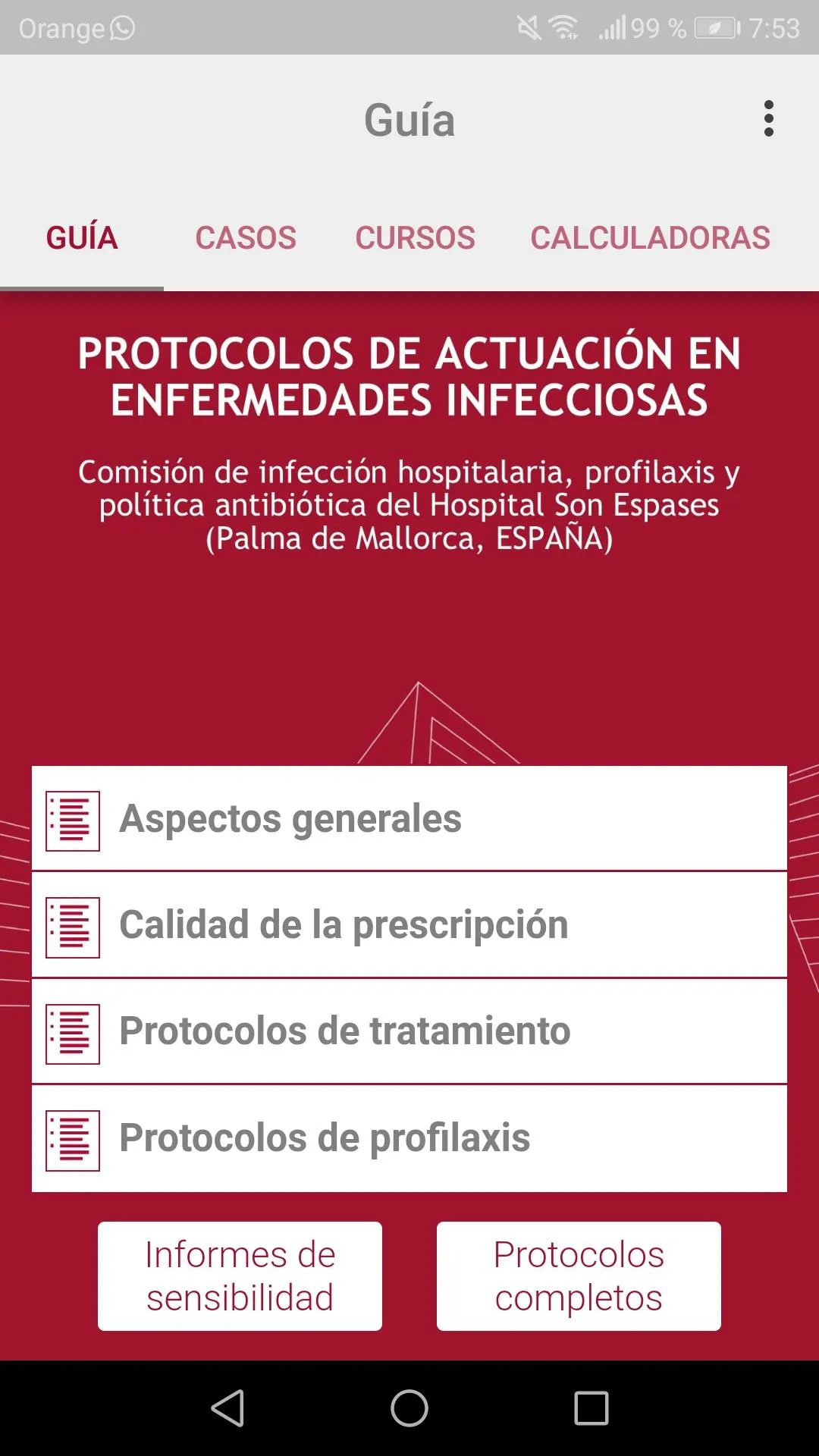 Guía Terapéutica Antibiótica | Indus Appstore | Screenshot