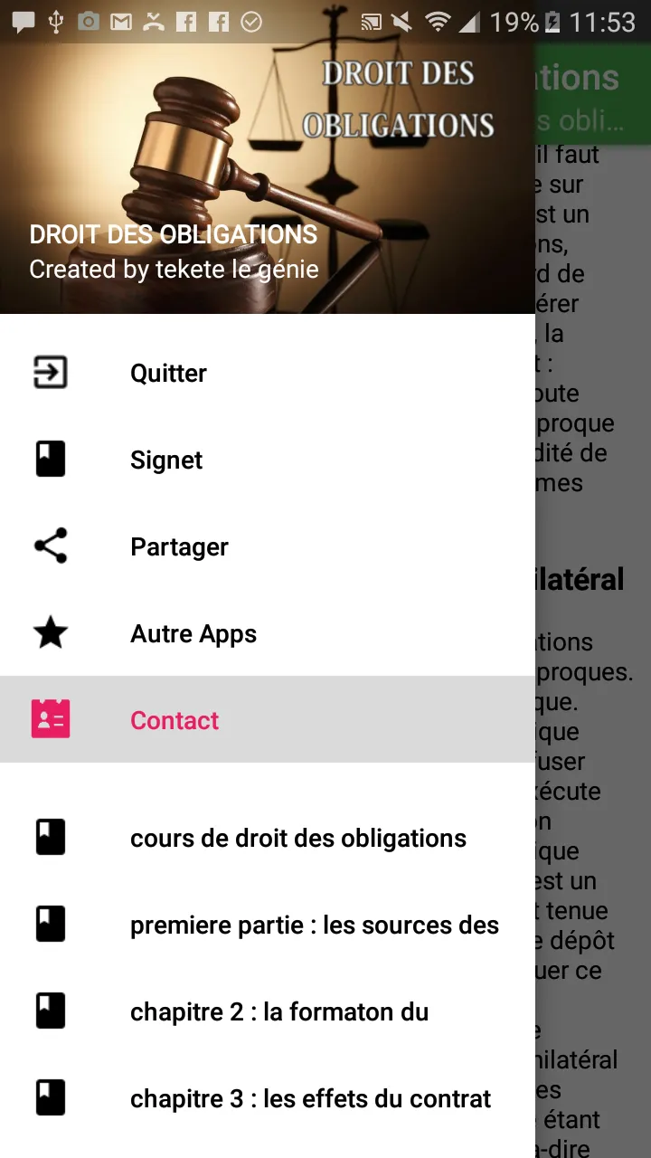 Droit des Obligations | Indus Appstore | Screenshot