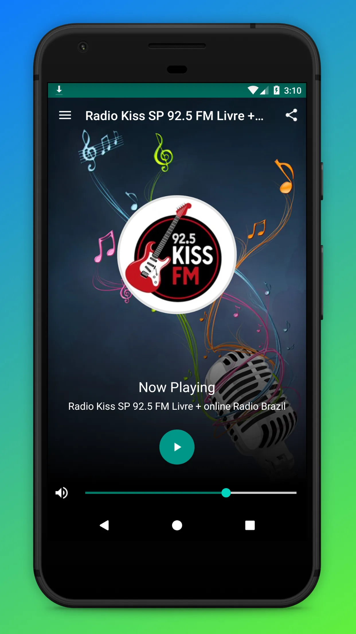 Kiss FM Sao Paulo Radio Brasil | Indus Appstore | Screenshot