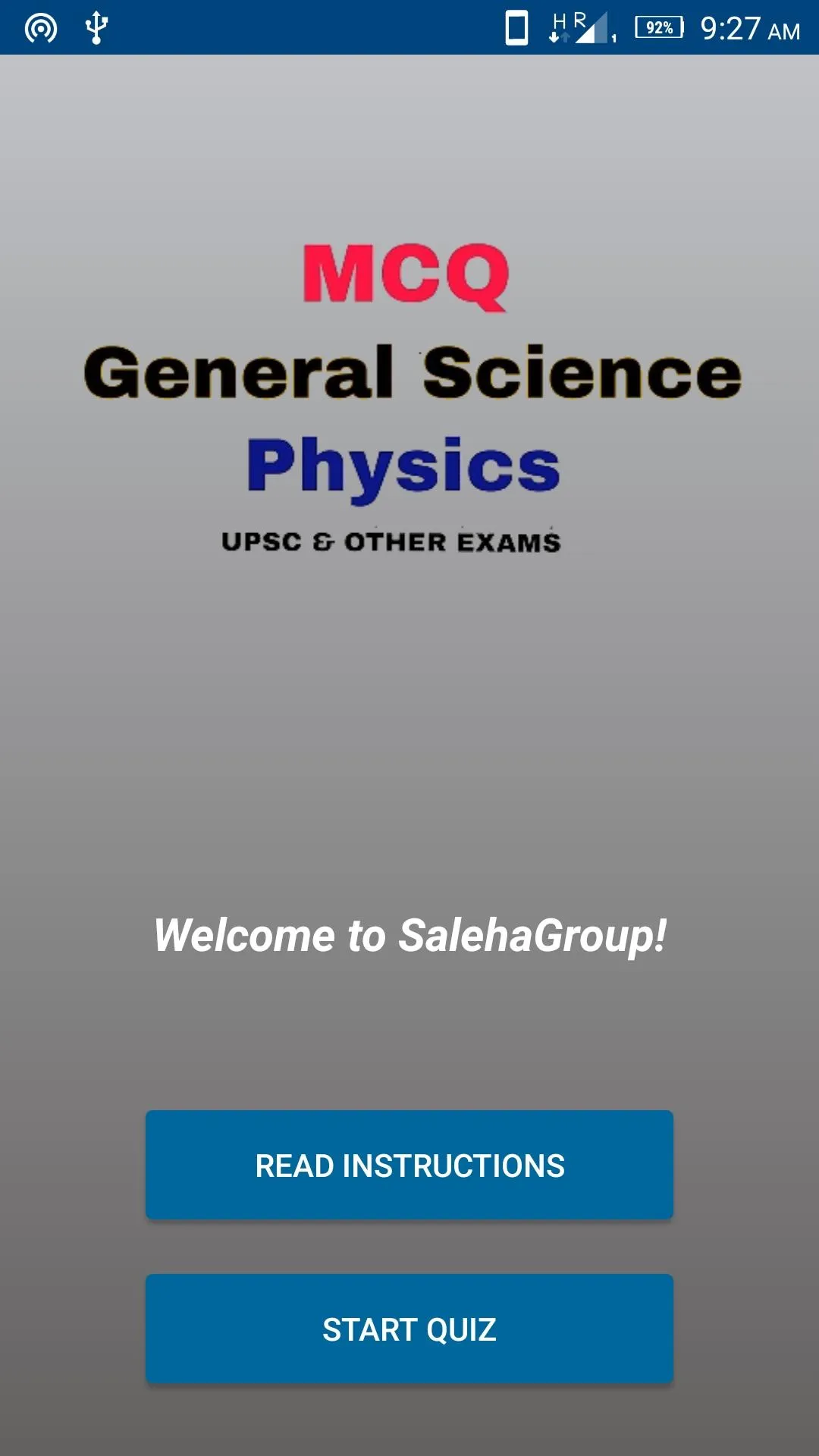 General Science Physics Test | Indus Appstore | Screenshot