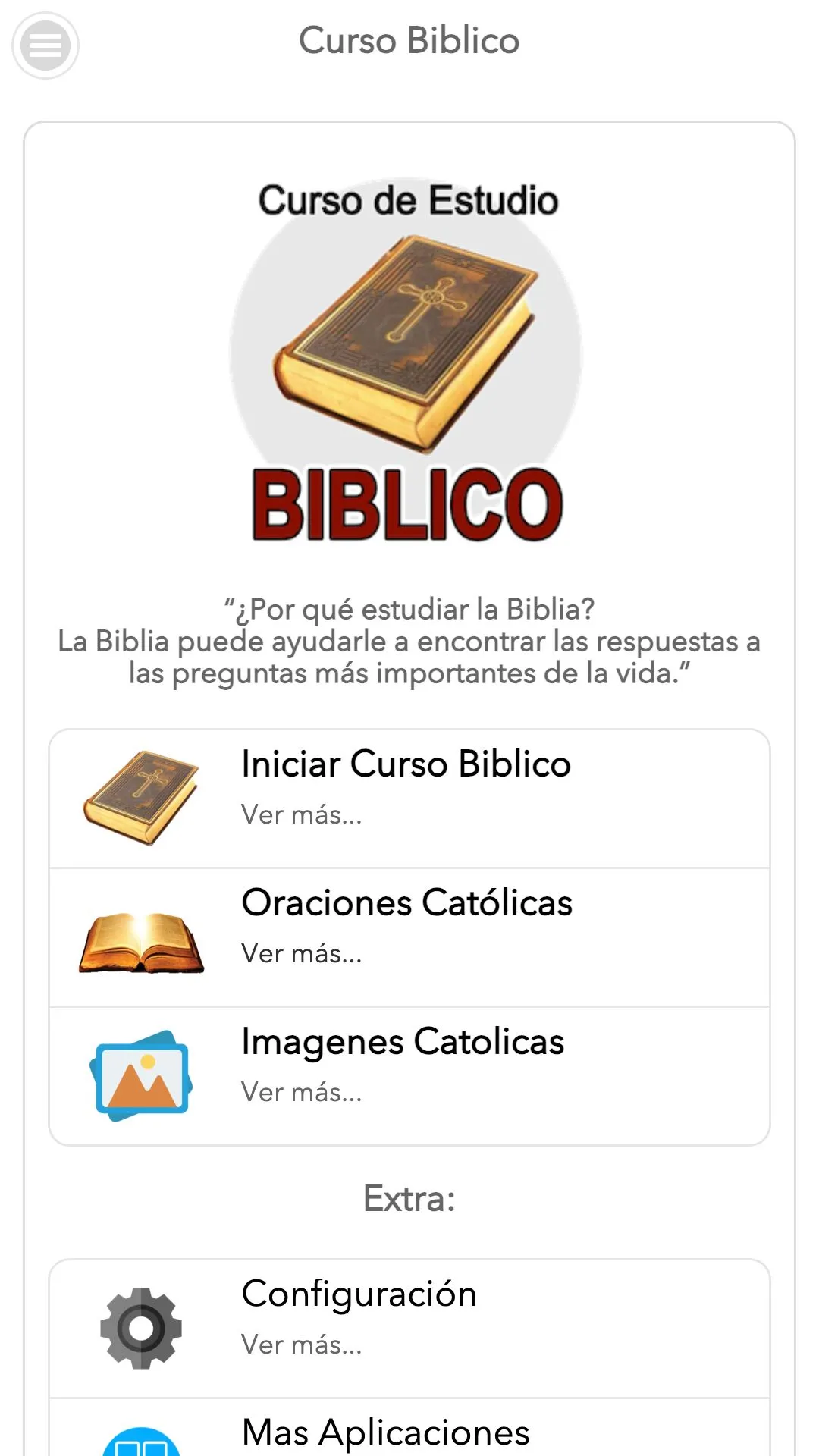 Curso de la Biblia | Indus Appstore | Screenshot