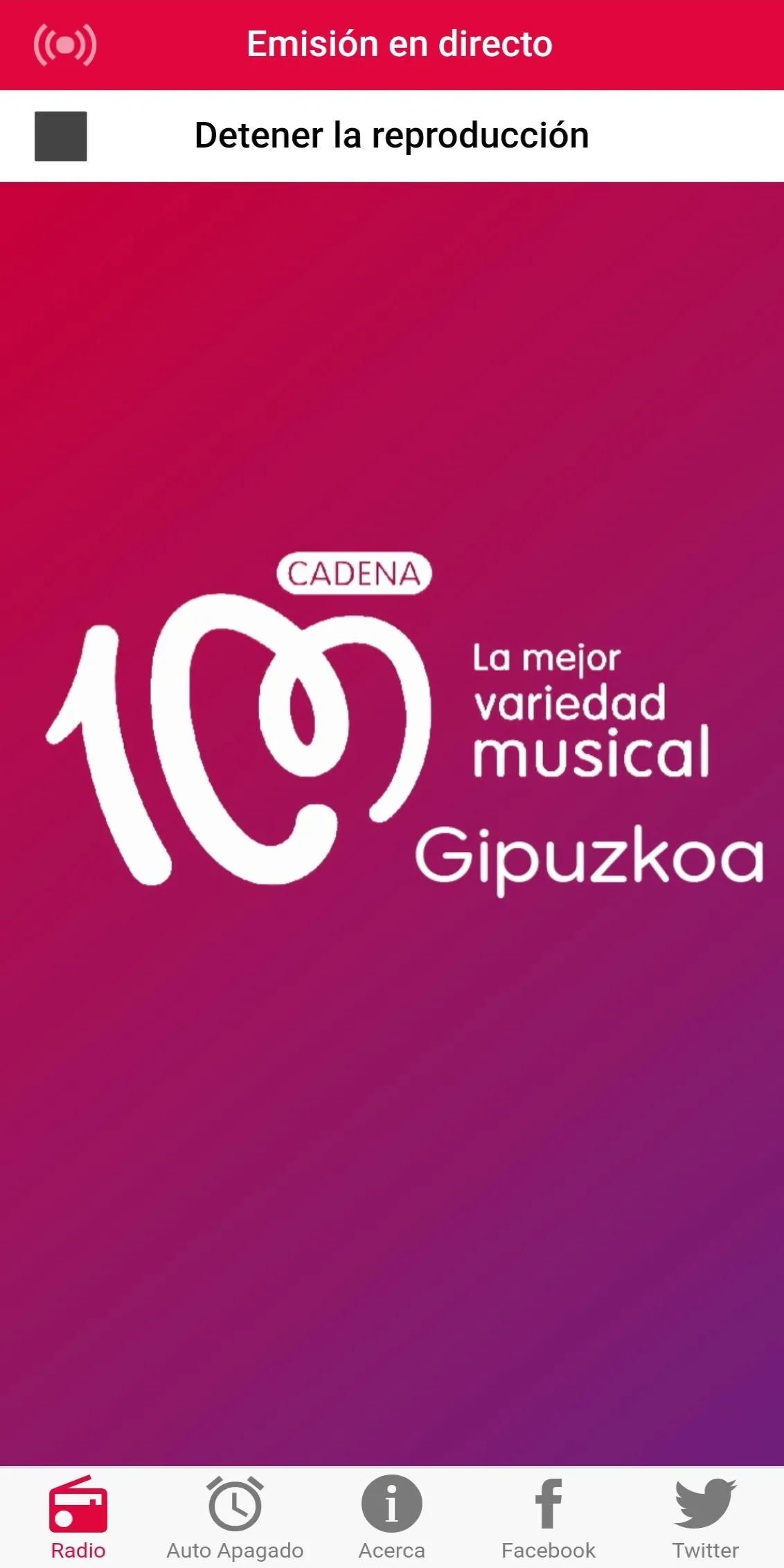 CADENA 100 GIPUZKOA | Indus Appstore | Screenshot