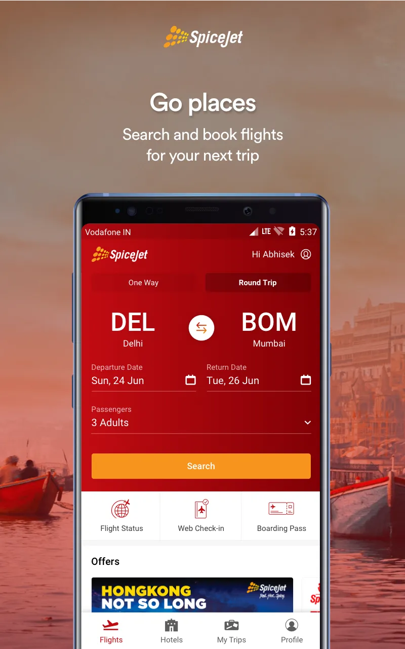 SpiceJet | Indus Appstore | Screenshot