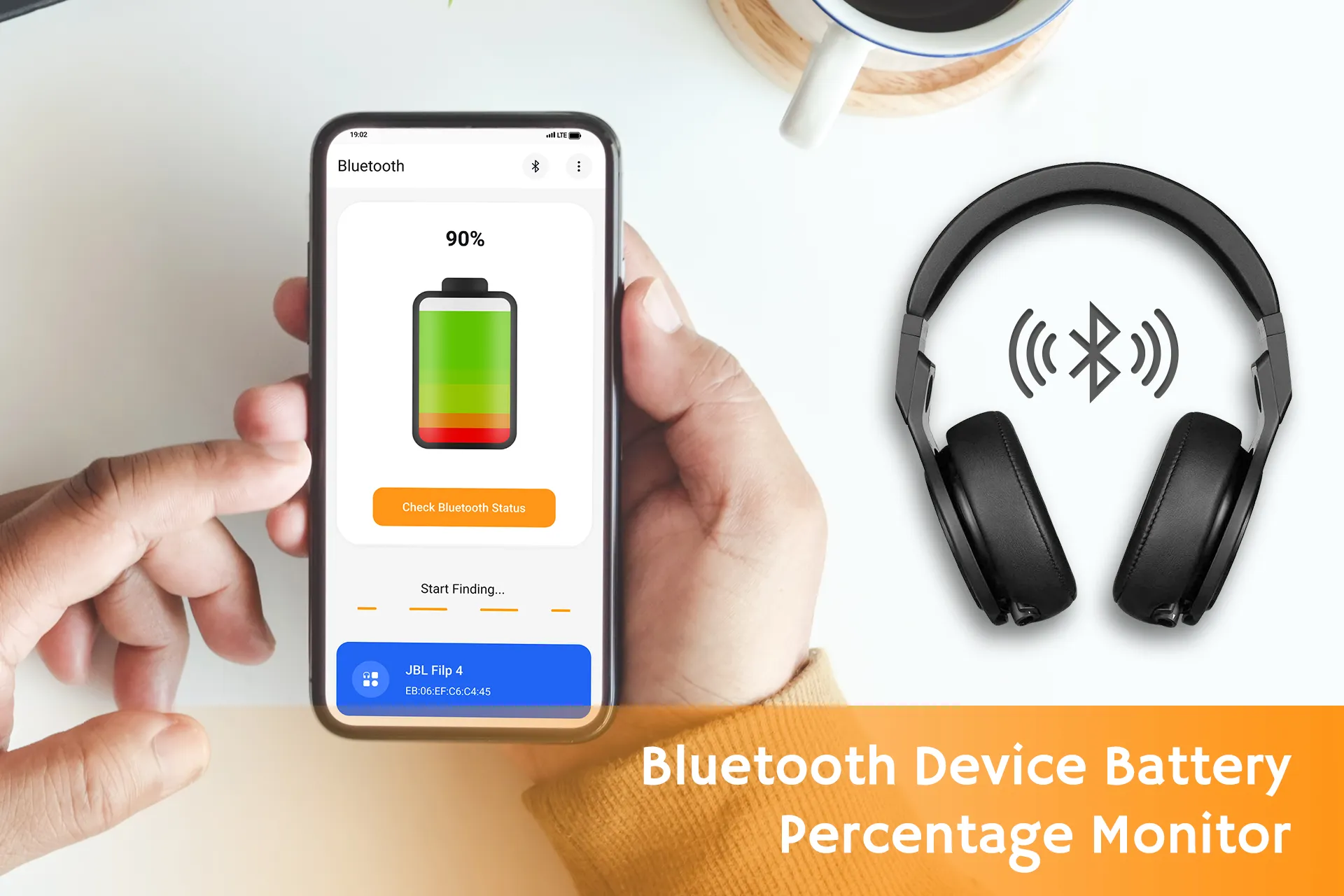 Bluetooth Device Battery Perce | Indus Appstore | Screenshot