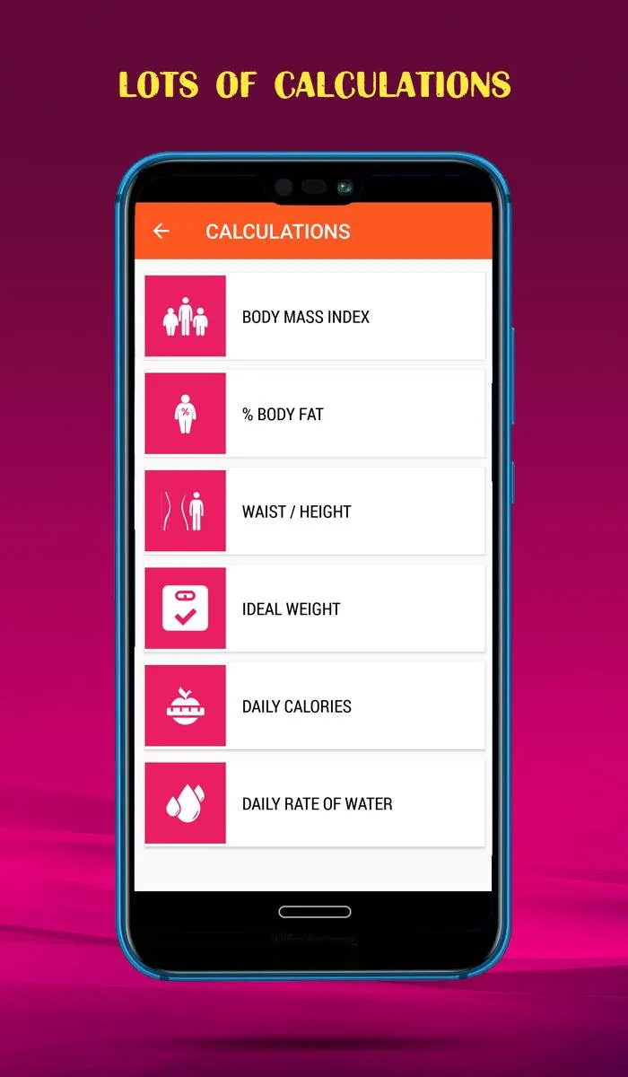 Weight control. BMI calculator | Indus Appstore | Screenshot