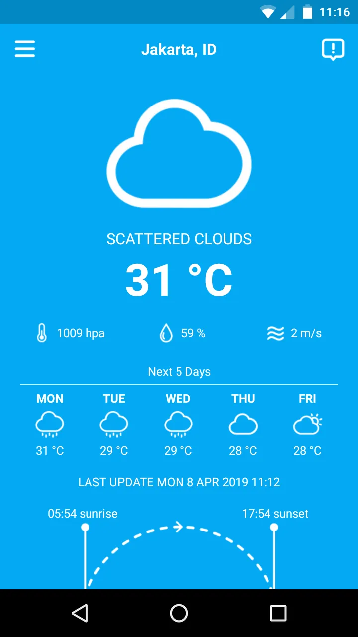 Simple Weather | Indus Appstore | Screenshot