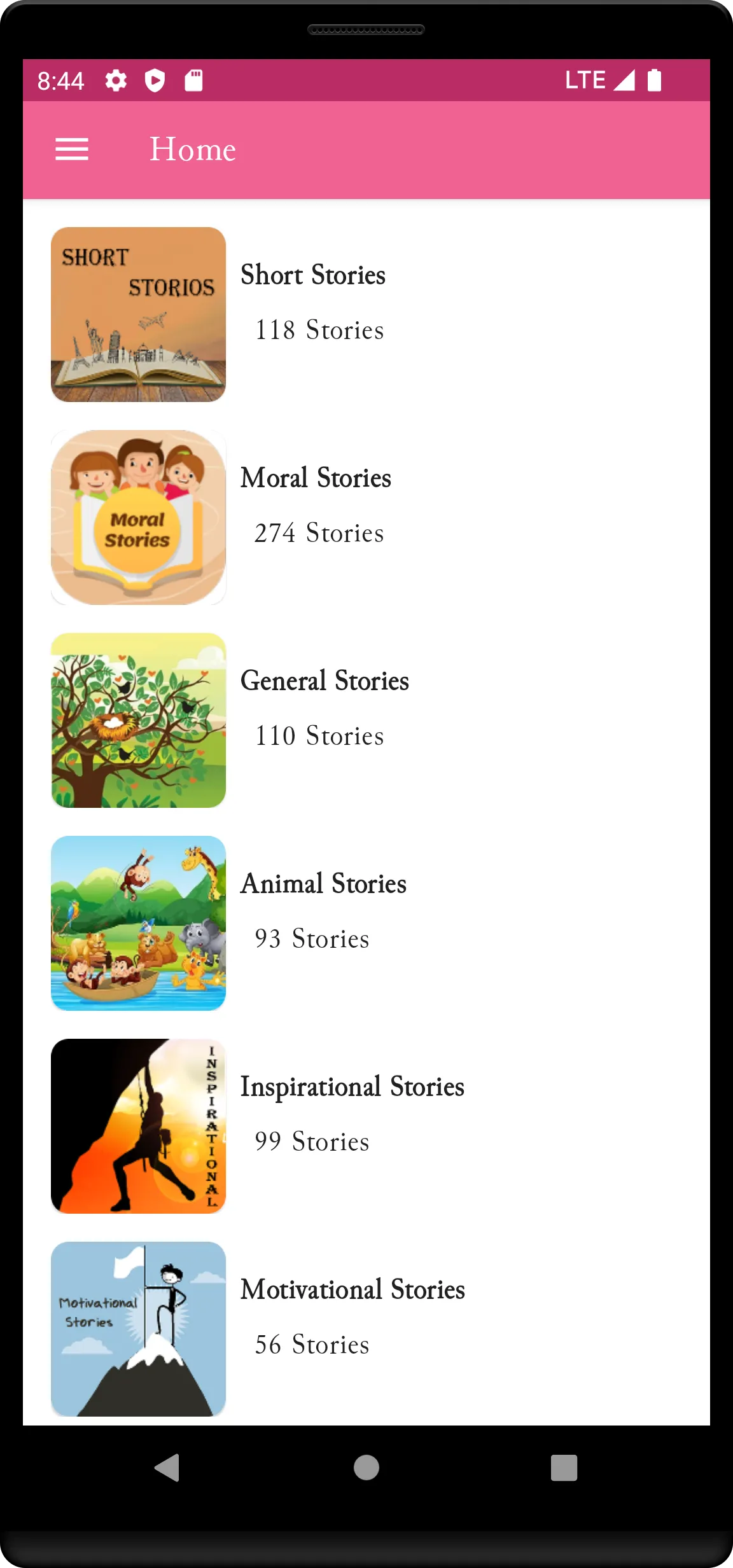 English Stories Offline | Indus Appstore | Screenshot