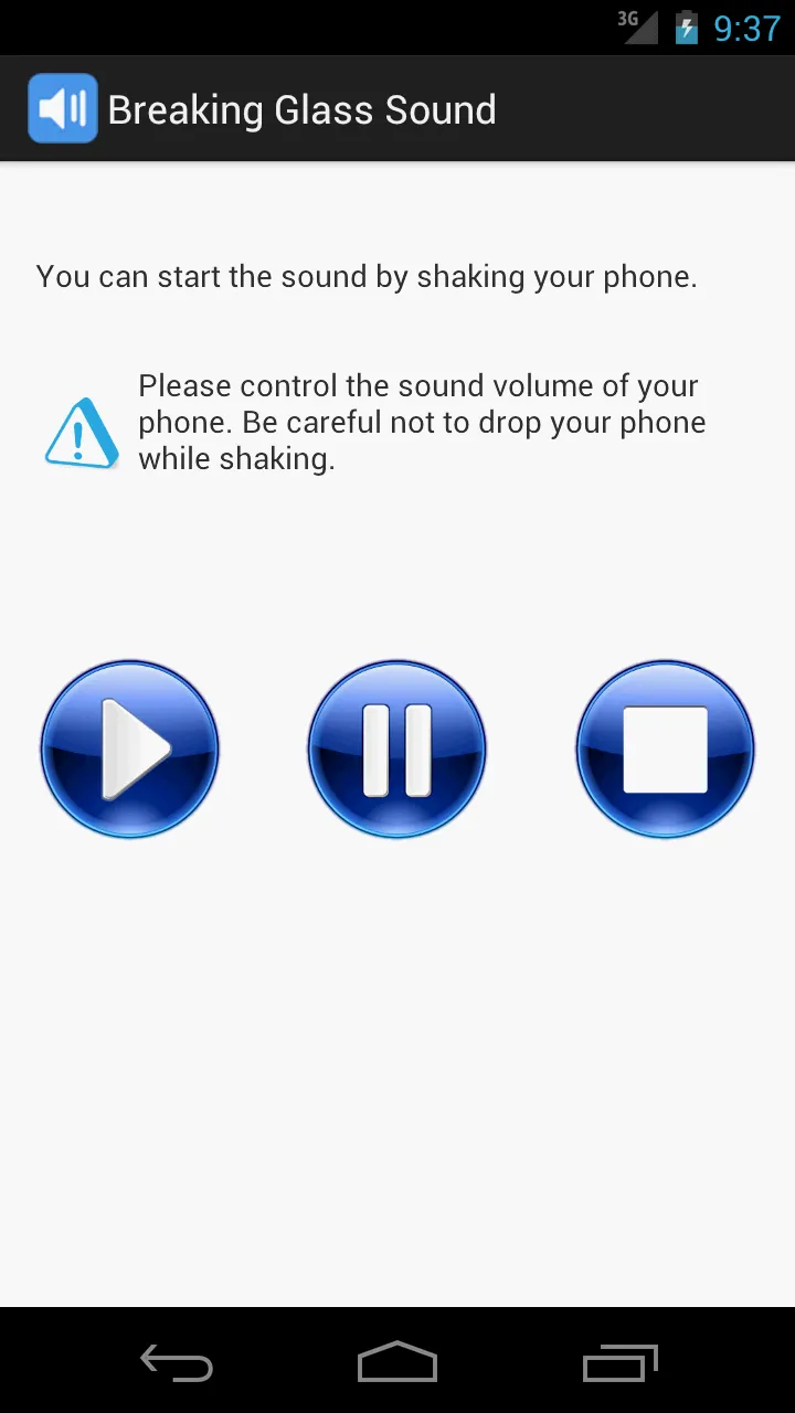 Breaking Glass Sound | Indus Appstore | Screenshot