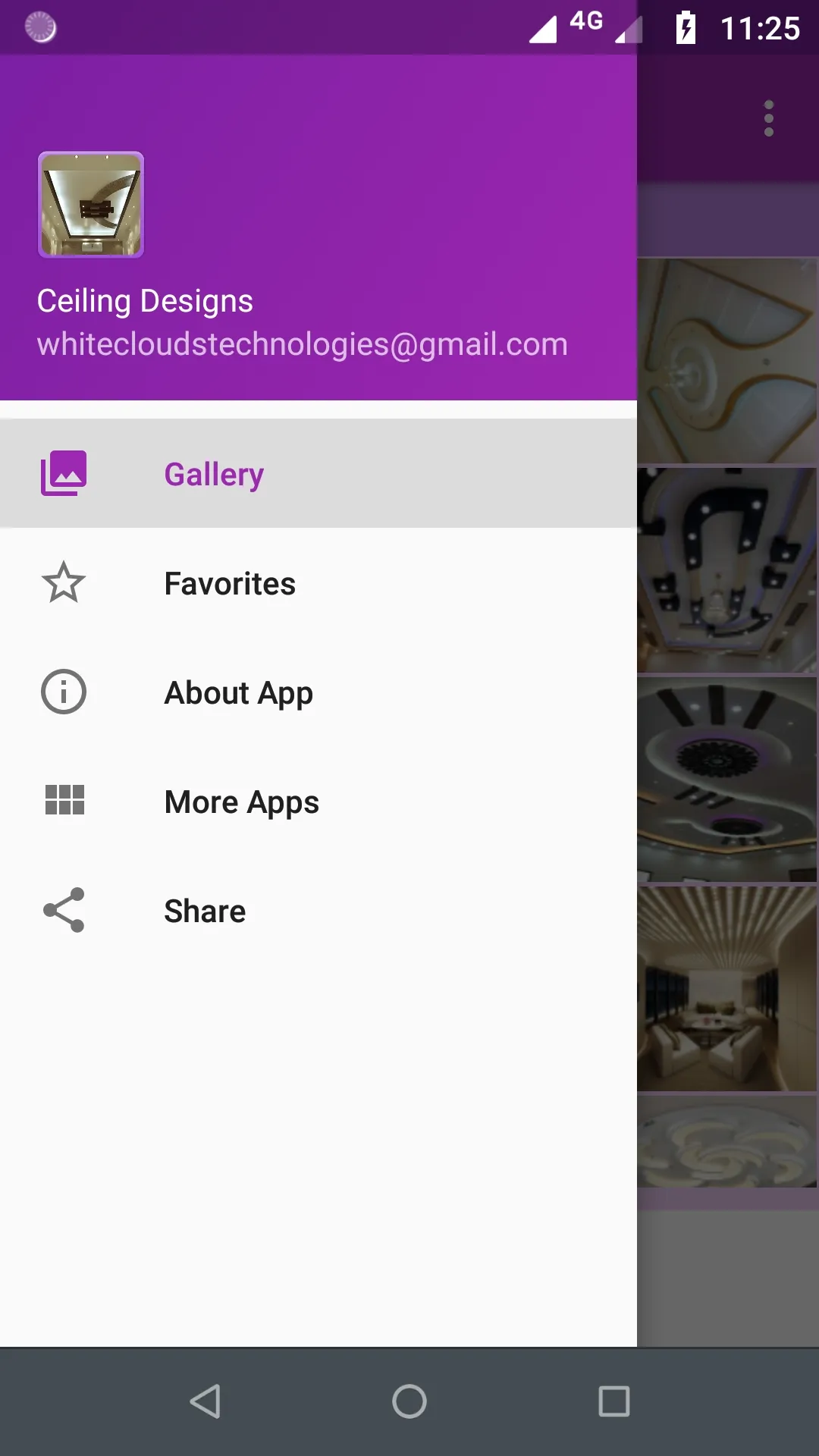Ceiling Designs Gallery | Indus Appstore | Screenshot