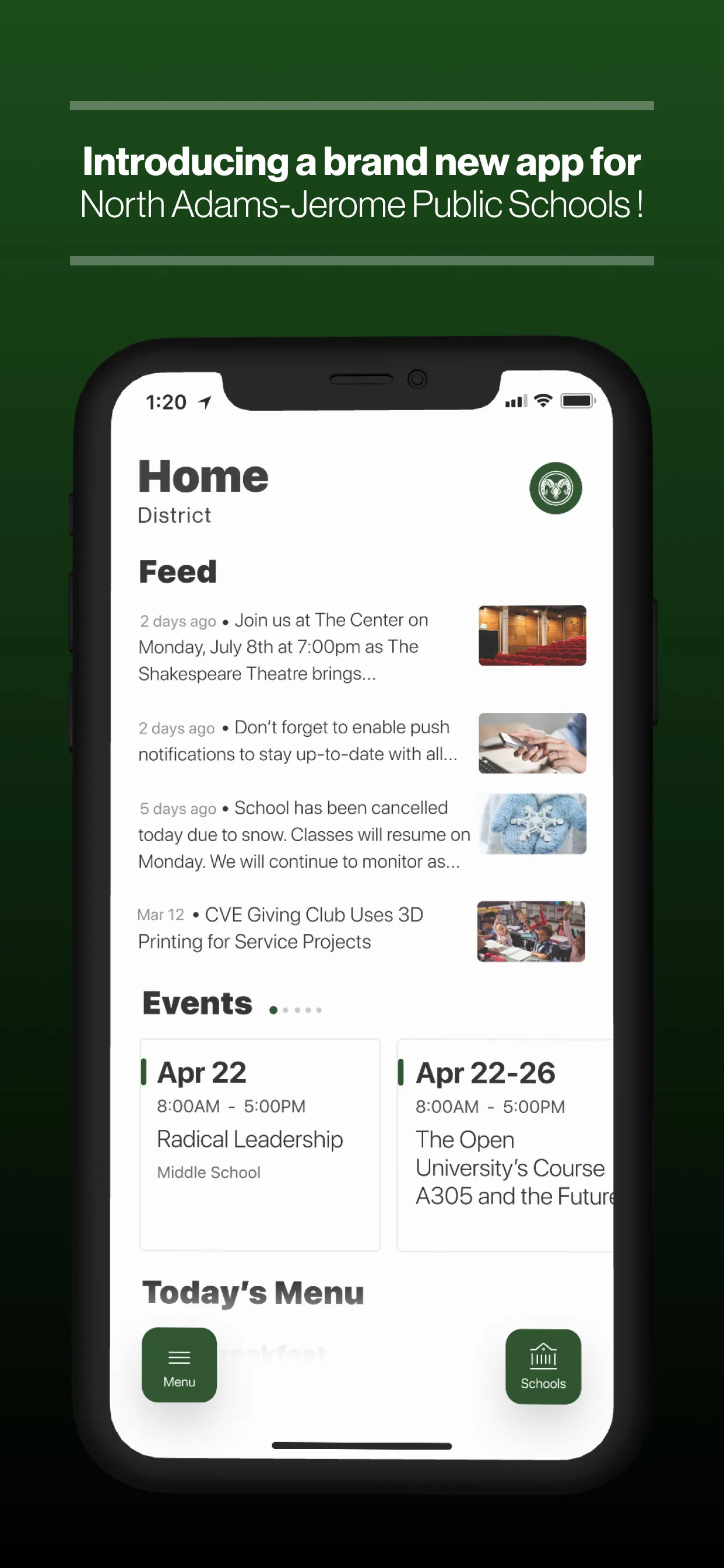 North Adams-Jerome Schools, MI | Indus Appstore | Screenshot