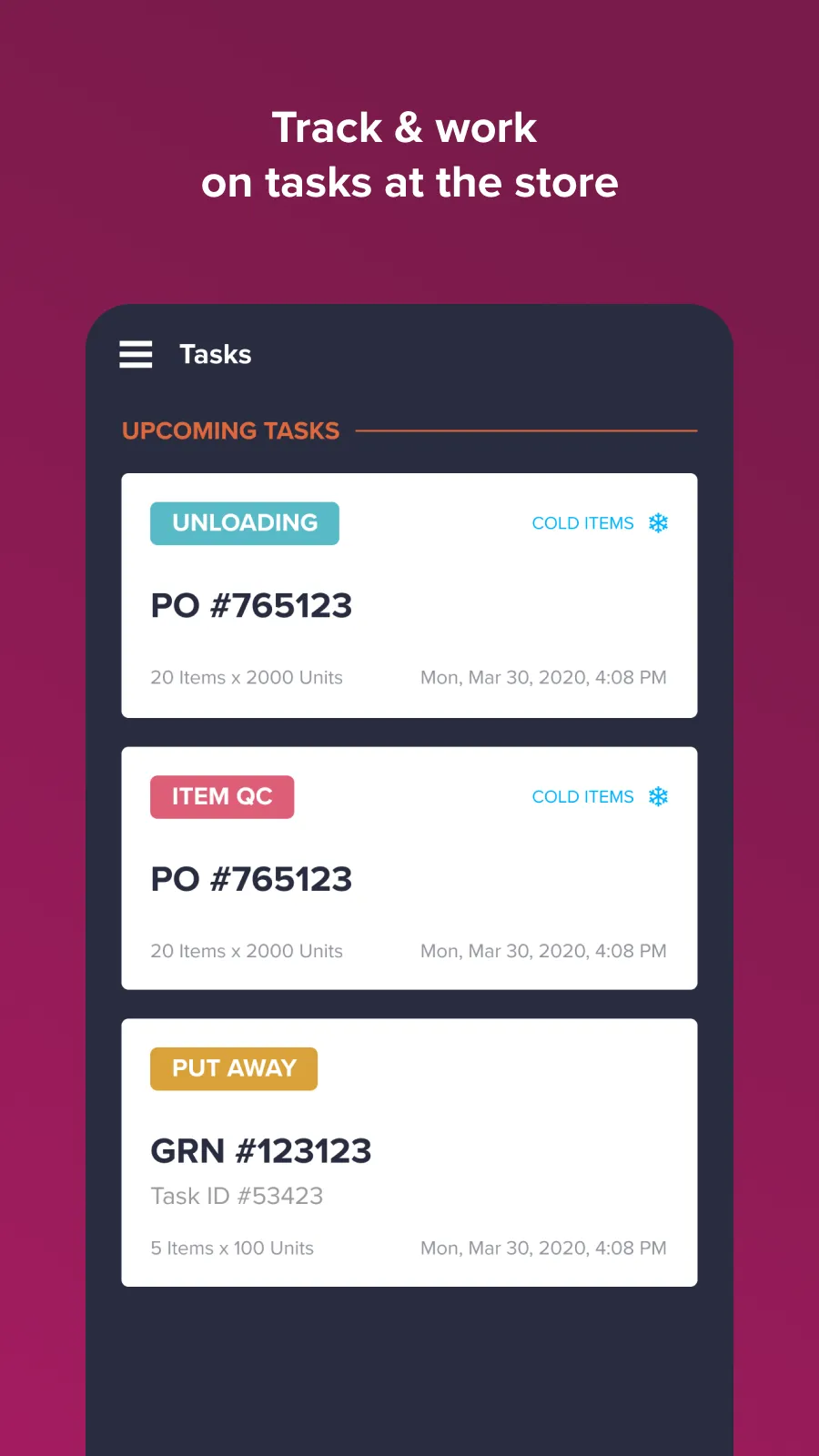 IM Retails Tasks | Indus Appstore | Screenshot