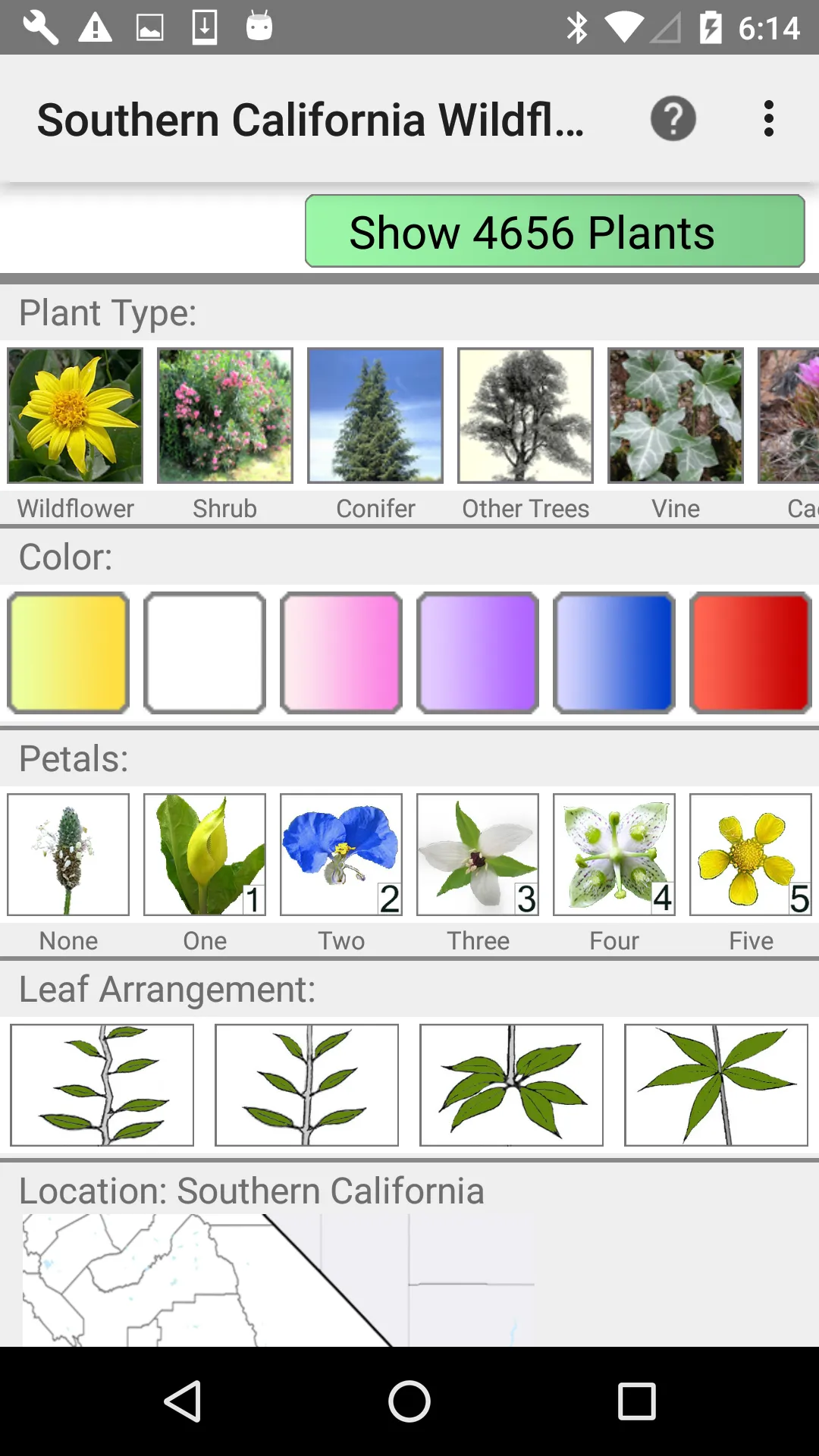 South California Wildflowers | Indus Appstore | Screenshot