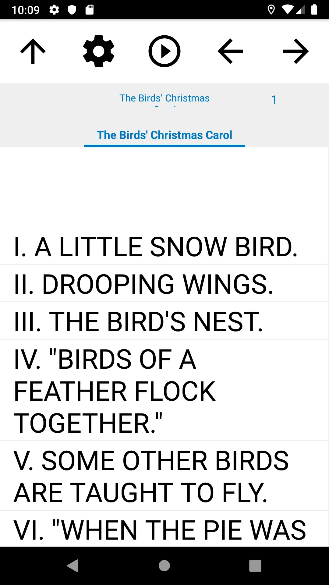 Book, The Birds' Christmas Car | Indus Appstore | Screenshot