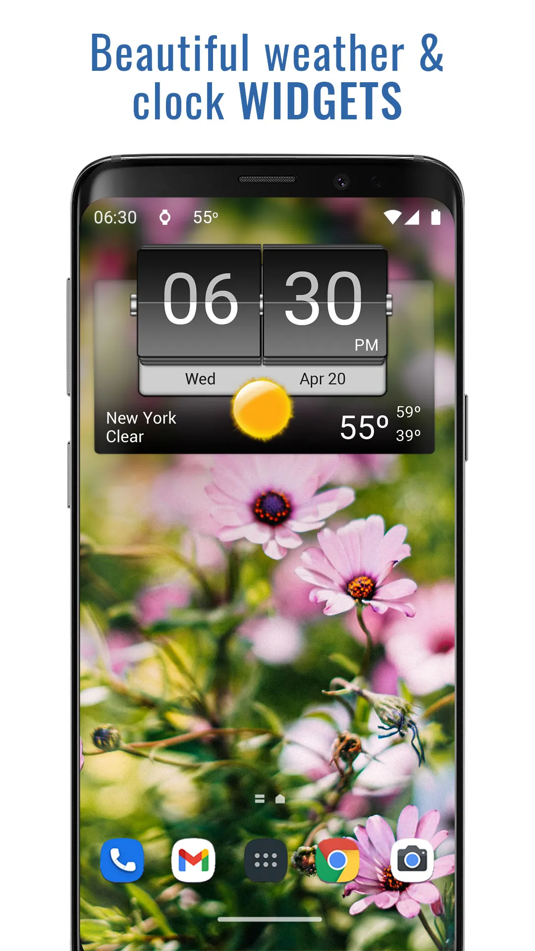 3D Flip Clock & Weather | Indus Appstore | Screenshot