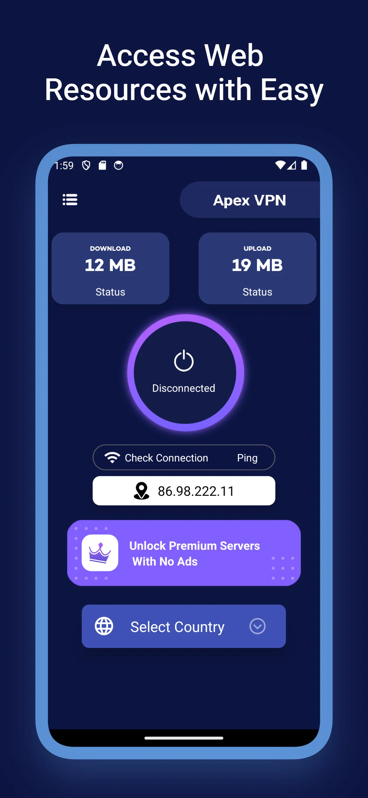 Apex VPN - Unlimited Speed VPN | Indus Appstore | Screenshot