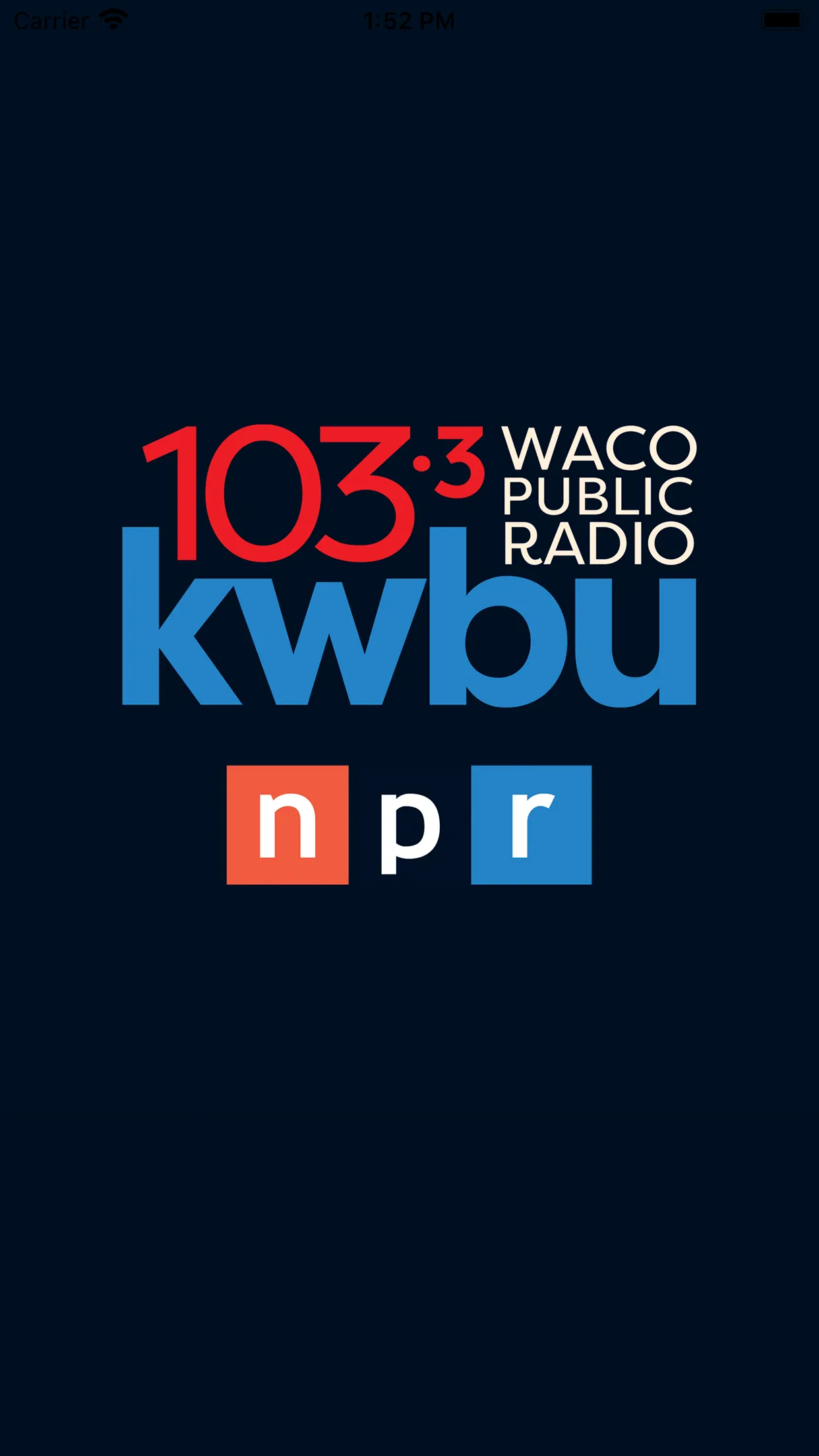 KWBU Public Radio App | Indus Appstore | Screenshot