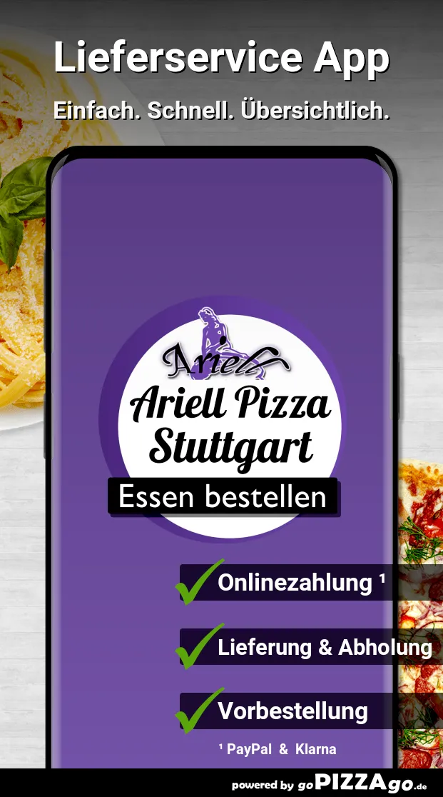 Ariell Pizza Service Stuttgart | Indus Appstore | Screenshot