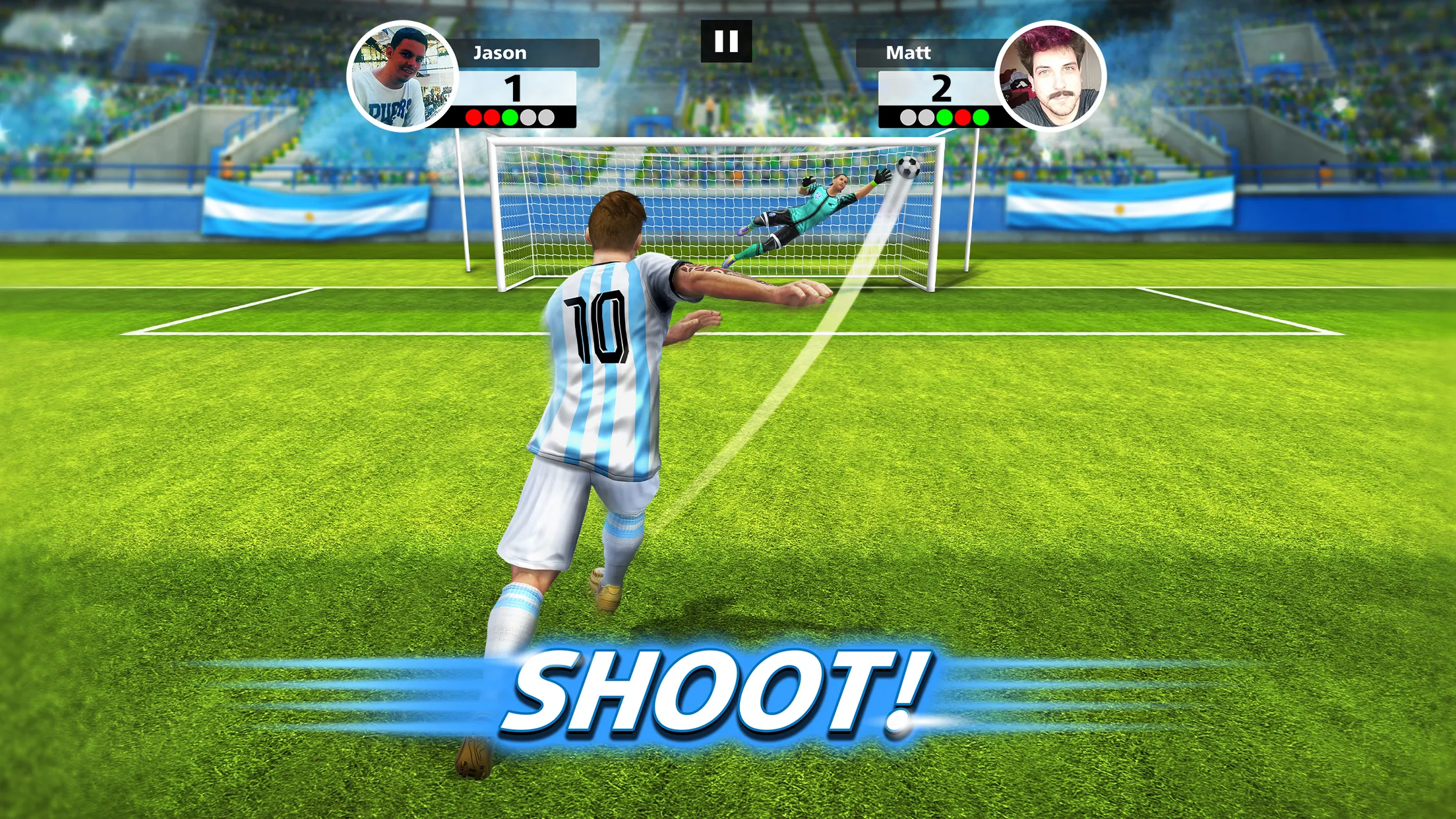 Football Strike: Online Soccer | Indus Appstore | Screenshot