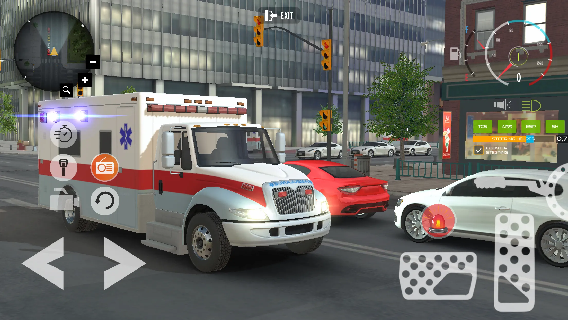 Ambulance Game Car Driving Sim | Indus Appstore | Screenshot