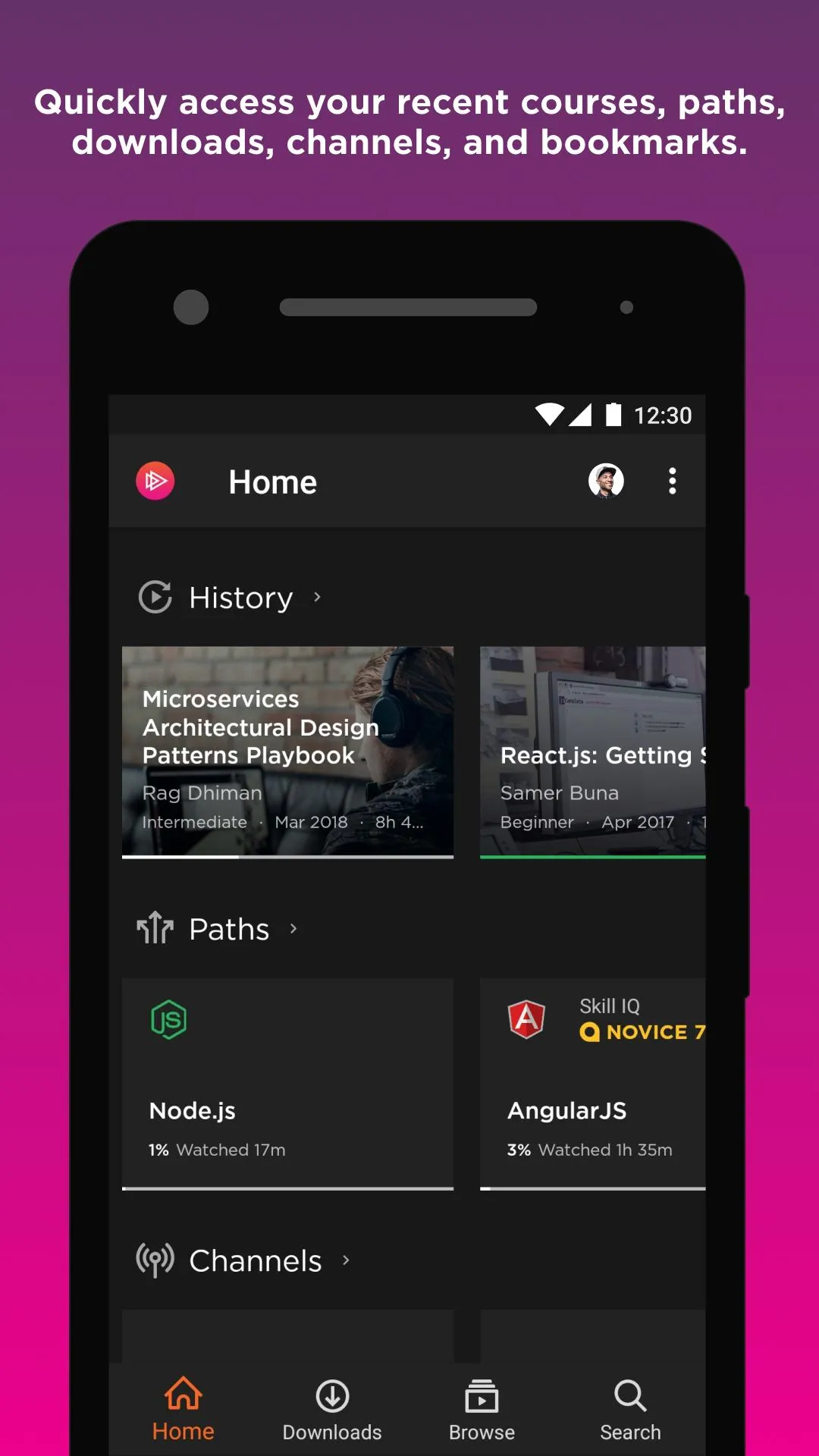 Pluralsight Skills | Indus Appstore | Screenshot