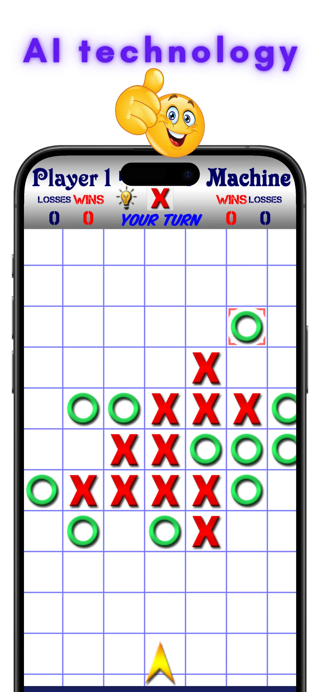 TicTacToe AI - 5 in a Row | Indus Appstore | Screenshot