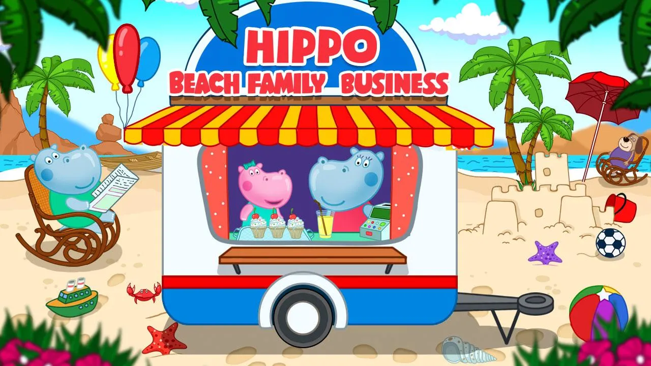 Cafe Hippo: Kids cooking game | Indus Appstore | Screenshot