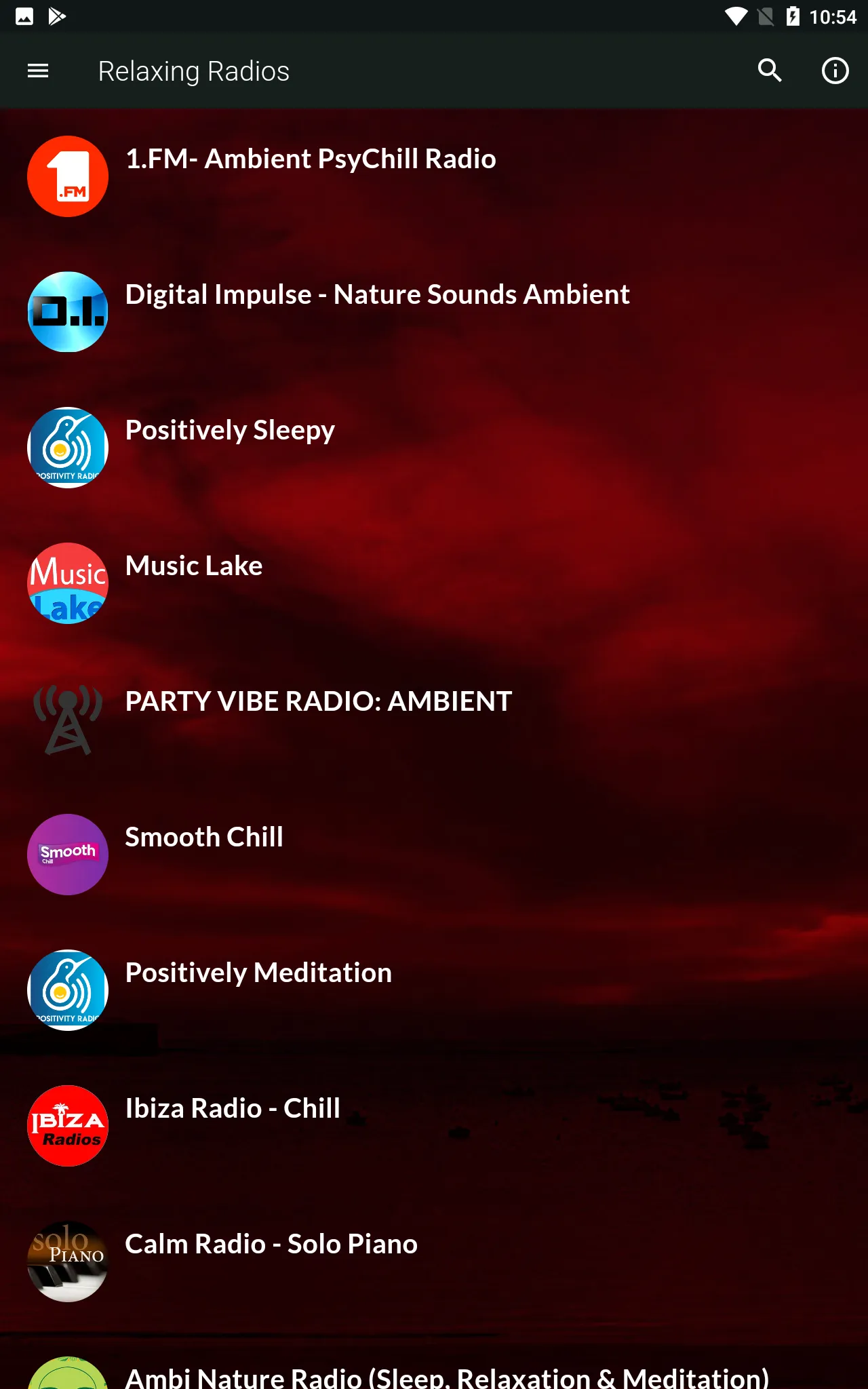 Relaxing Radios-Live Music | Indus Appstore | Screenshot