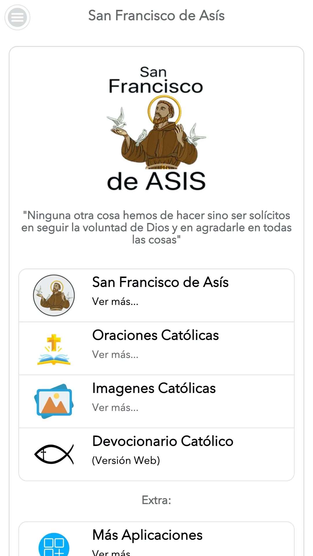 San Francisco de Asís | Indus Appstore | Screenshot