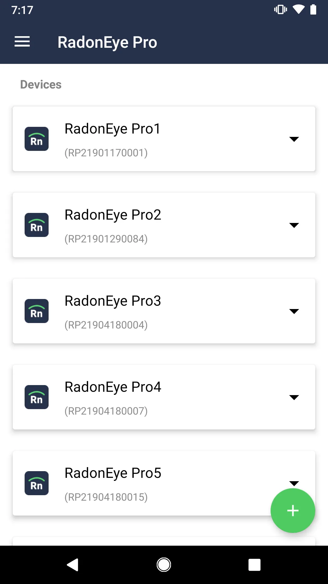 RadonEye Pro | Indus Appstore | Screenshot