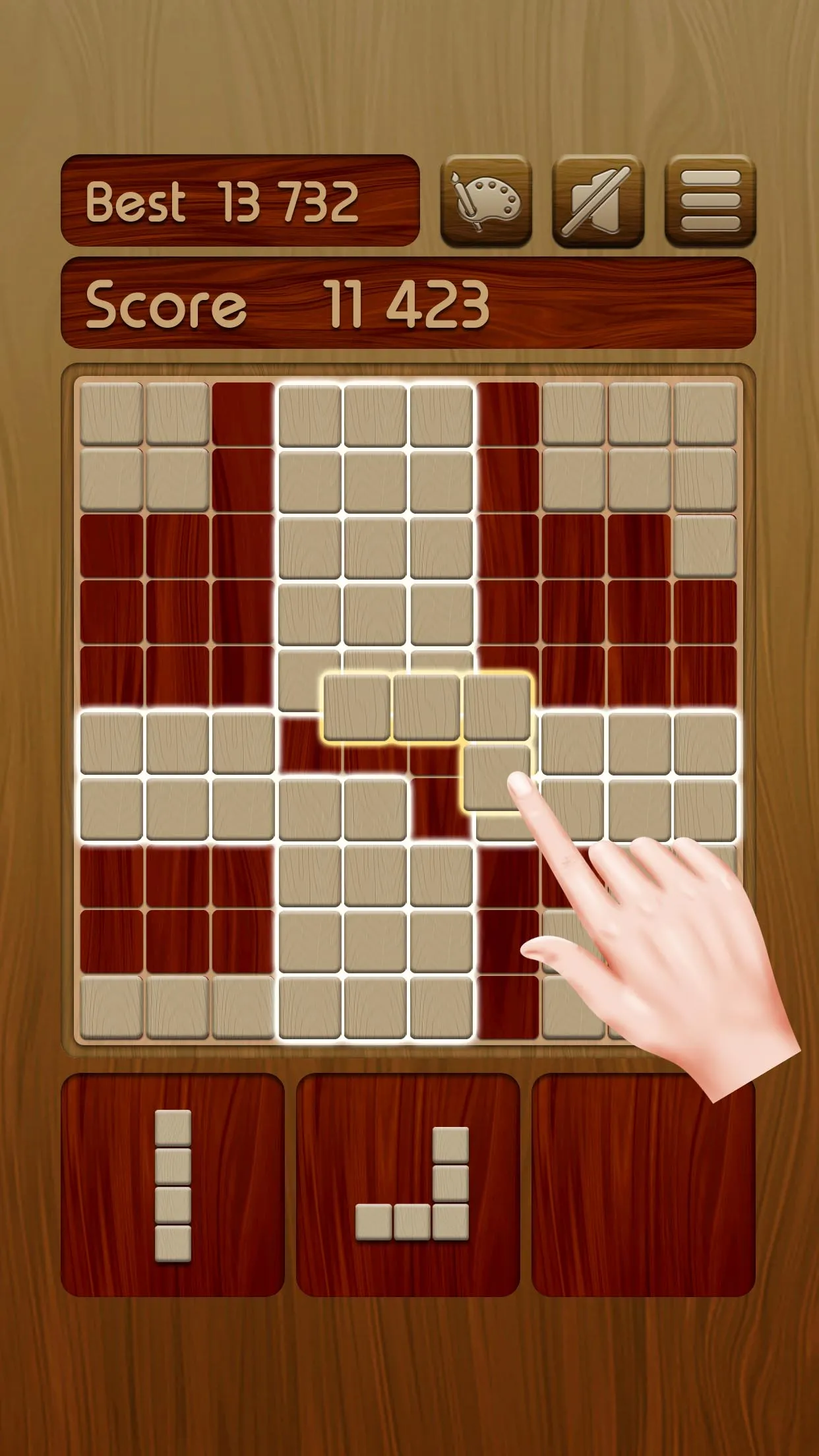 Woody Block Puzzle ® | Indus Appstore | Screenshot