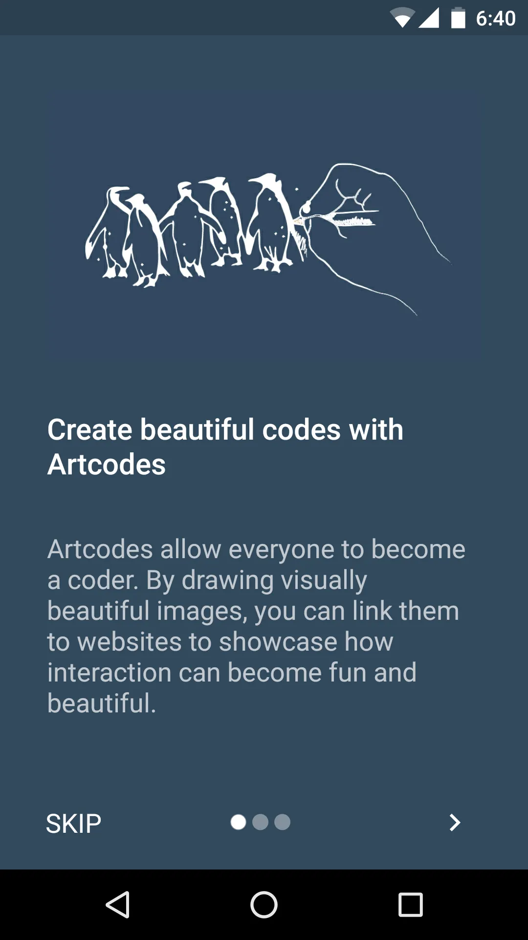 Artcodes | Indus Appstore | Screenshot