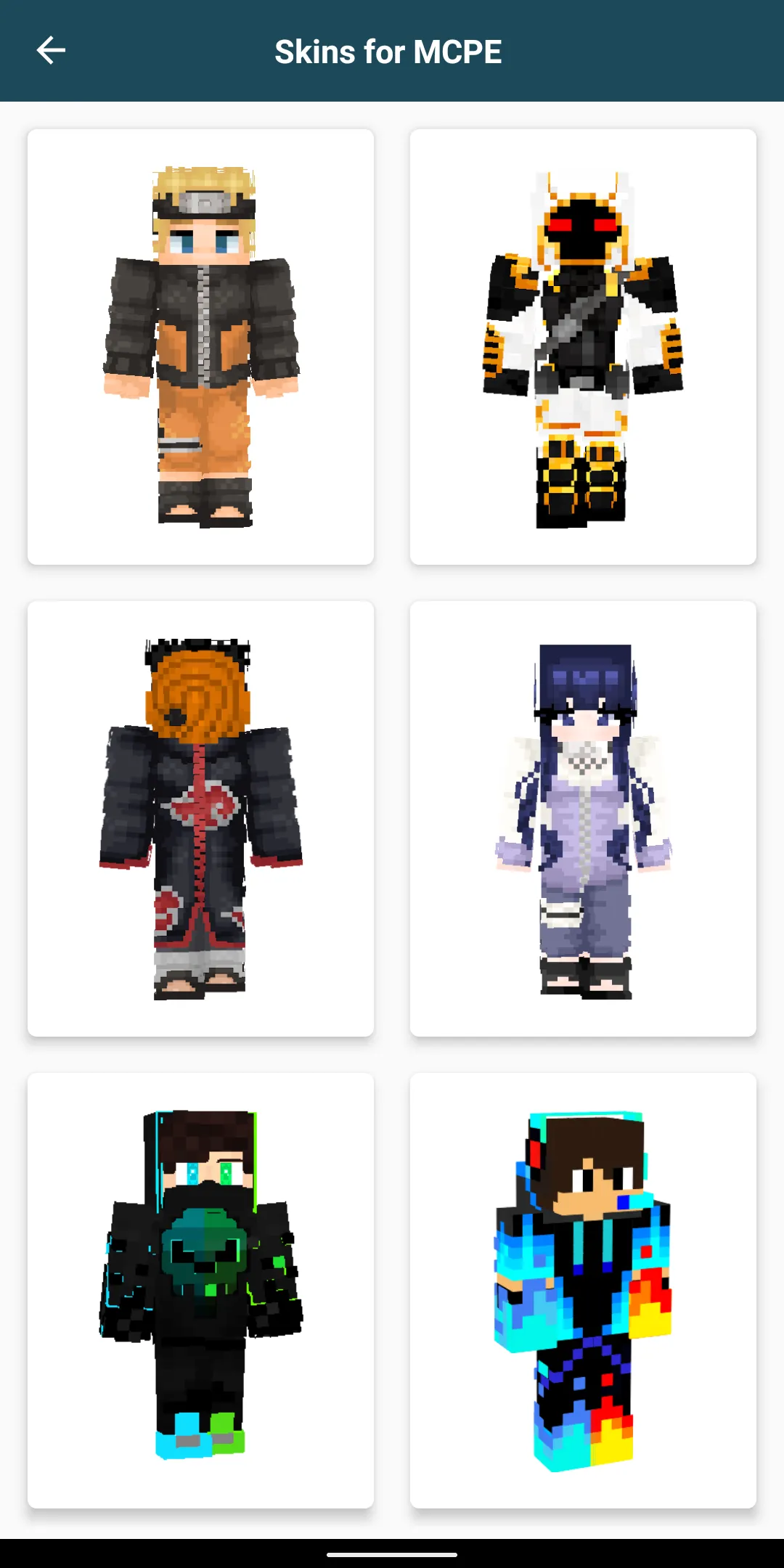 Ninja Skins for Minecraft PE | Indus Appstore | Screenshot