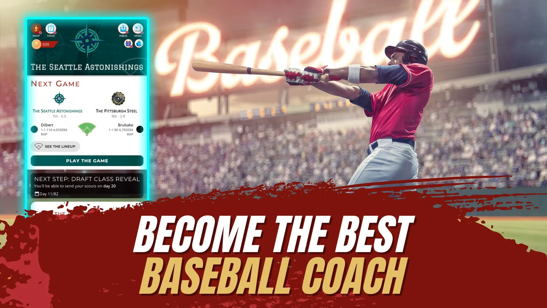 Astonishing Baseball Manager | Indus Appstore | Screenshot