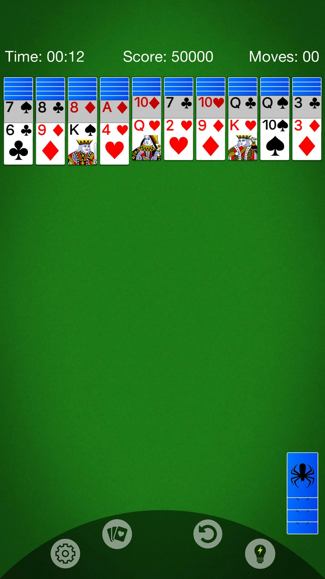 Spider Solitaire -  Cards Game | Indus Appstore | Screenshot