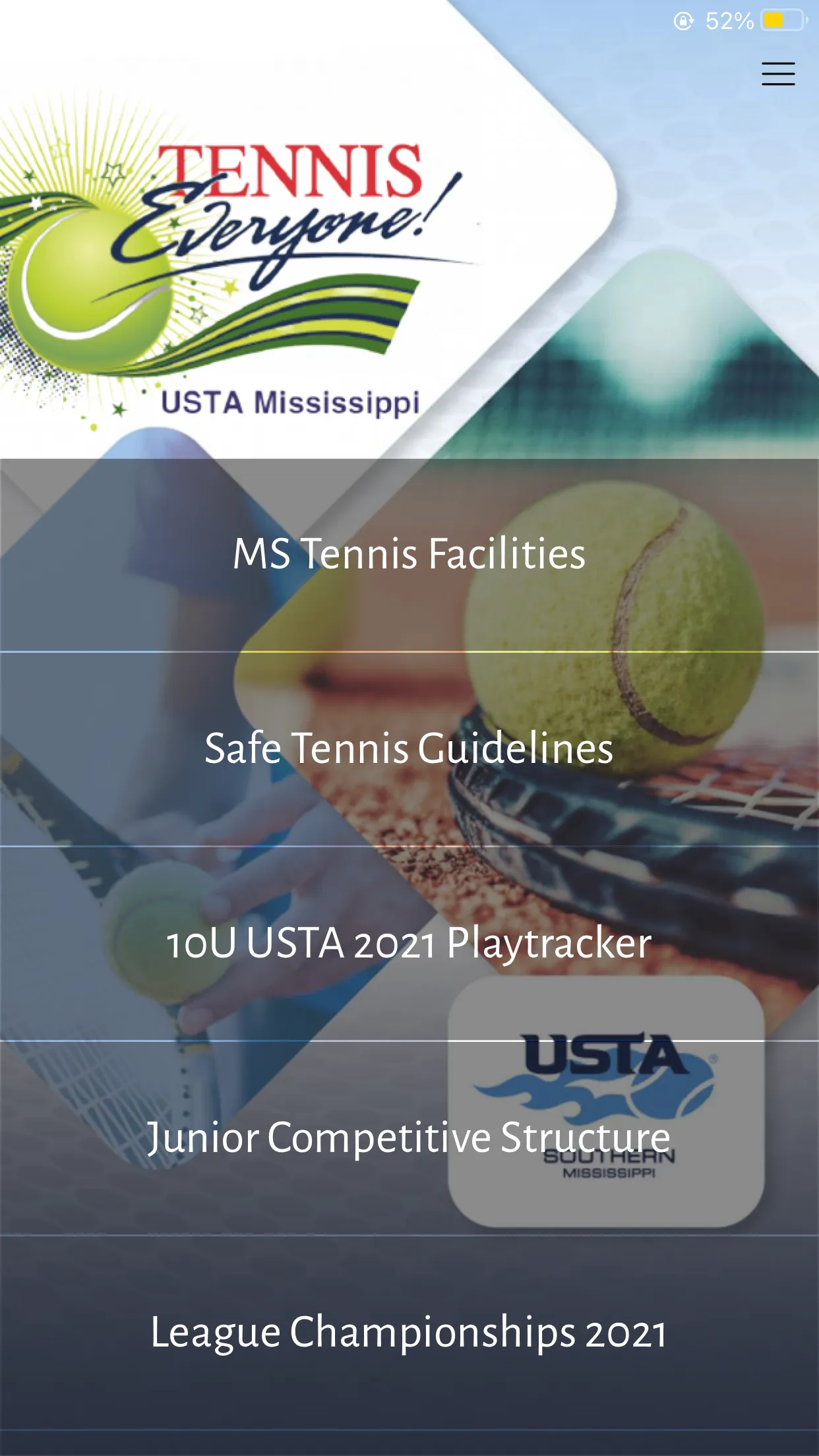 USTA Mississippi | Indus Appstore | Screenshot