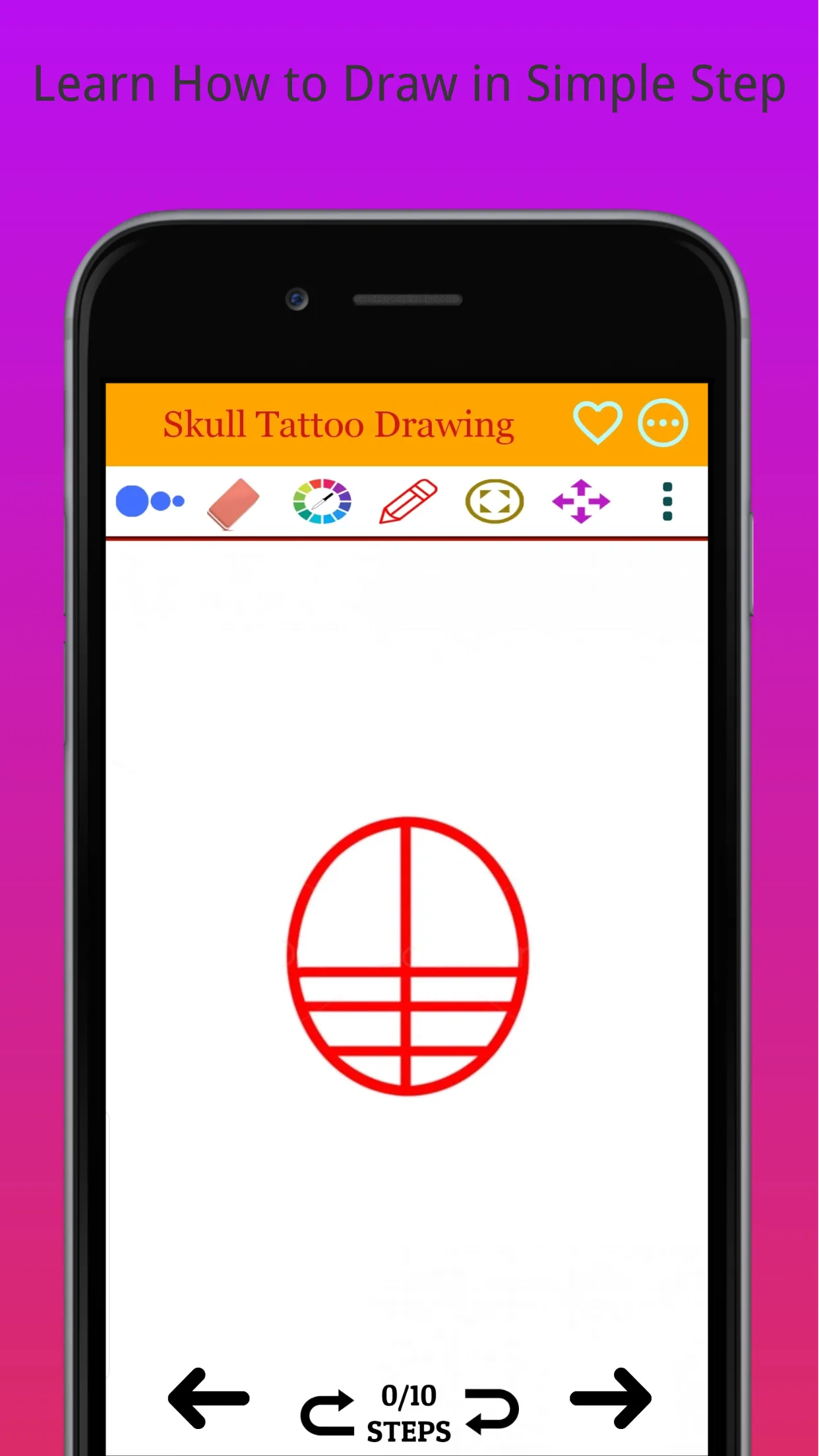 How to Draw Easy Skull Tattoo | Indus Appstore | Screenshot