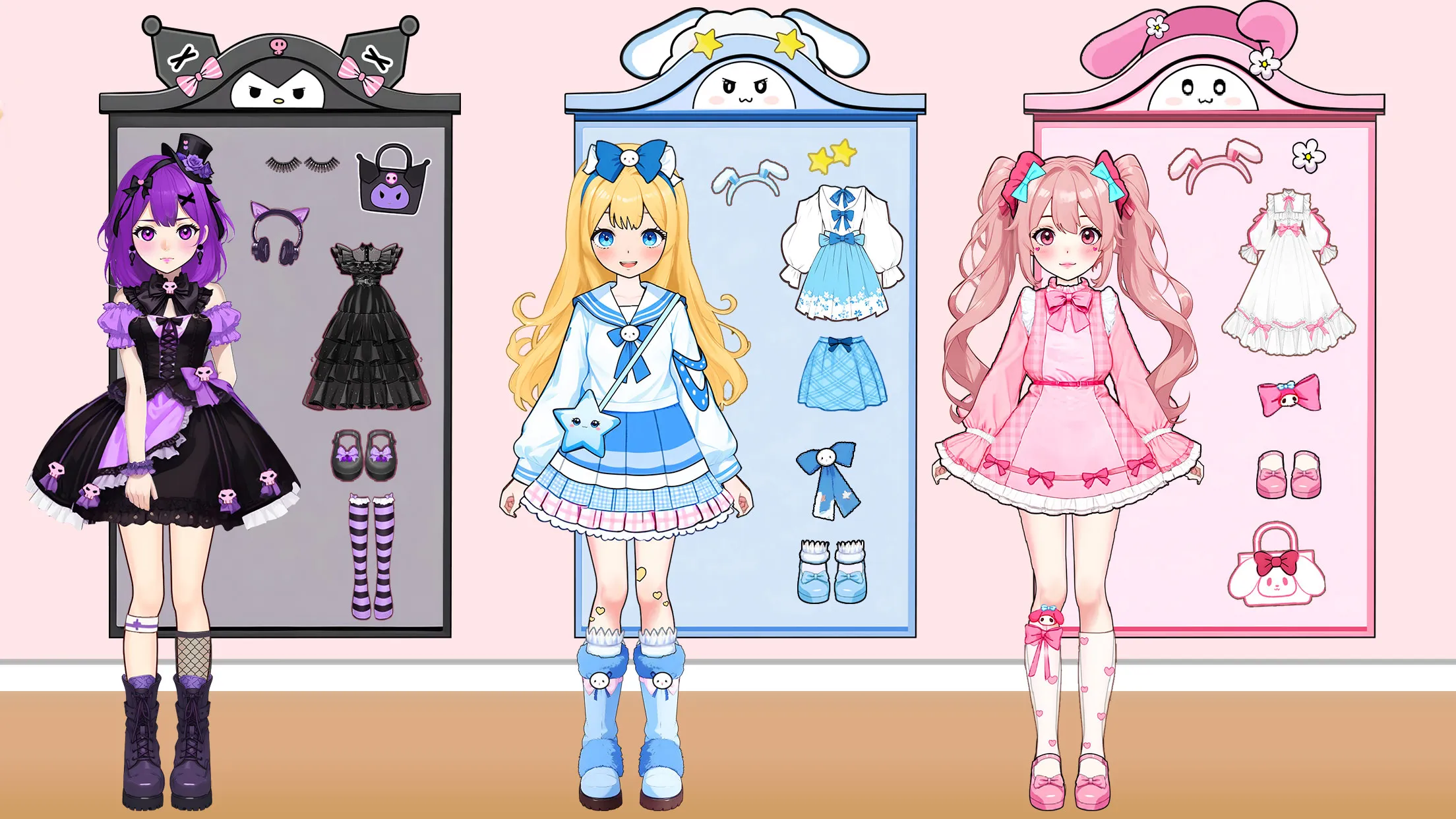 Anime Dress Up and Makeup Game | Indus Appstore | Screenshot