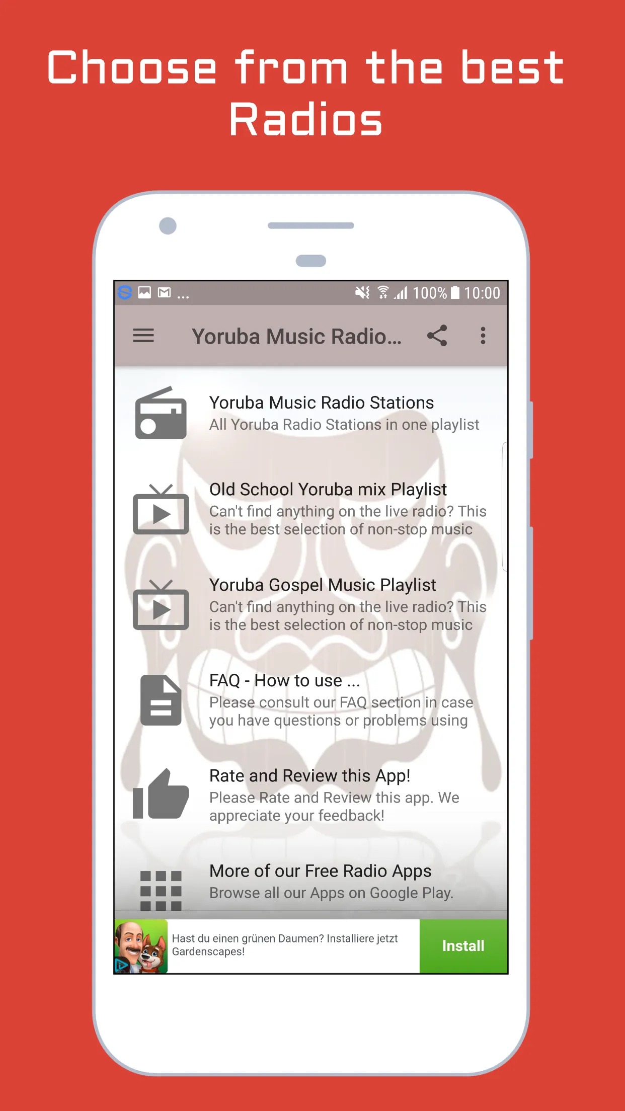 Yoruba Music Radio Stations | Indus Appstore | Screenshot