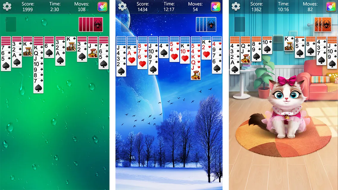 Spider Solitaire Fun | Indus Appstore | Screenshot